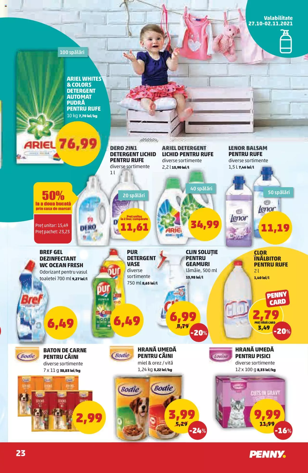 Catalog PENNY Market 27 Octombrie - 2 Noiembrie 2021 | Pagina 23