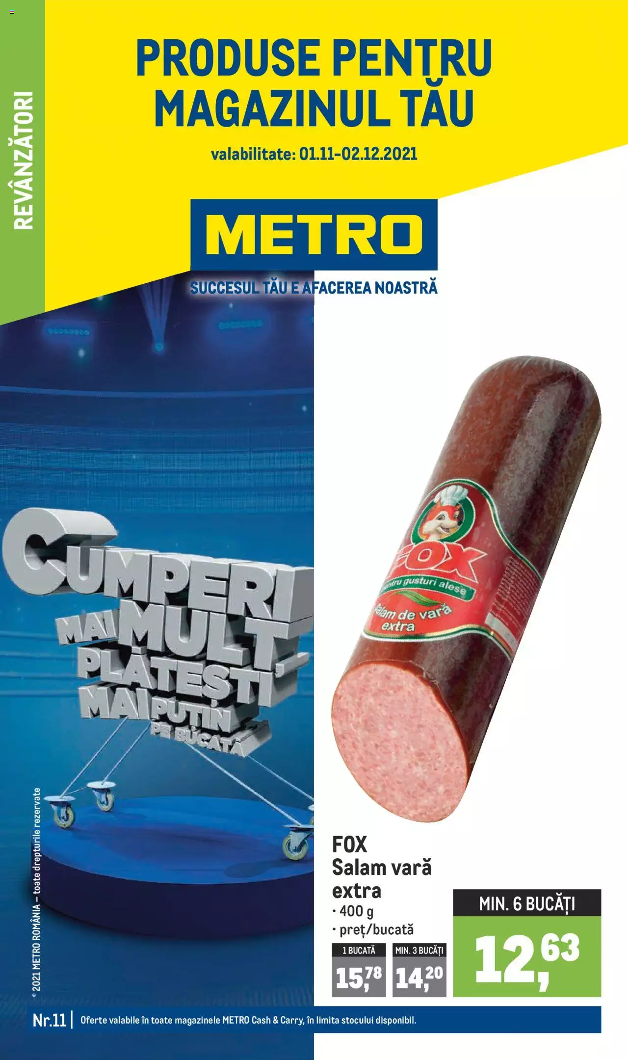 Catalog METRO 1 Noiembrie - 2 Decembrie 2021 | Pagina 1
