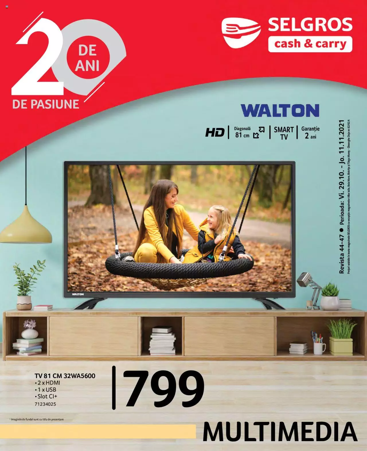 Catalog Selgros 29 Octombrie - 11 Noiembrie 2021 | Pagina 1