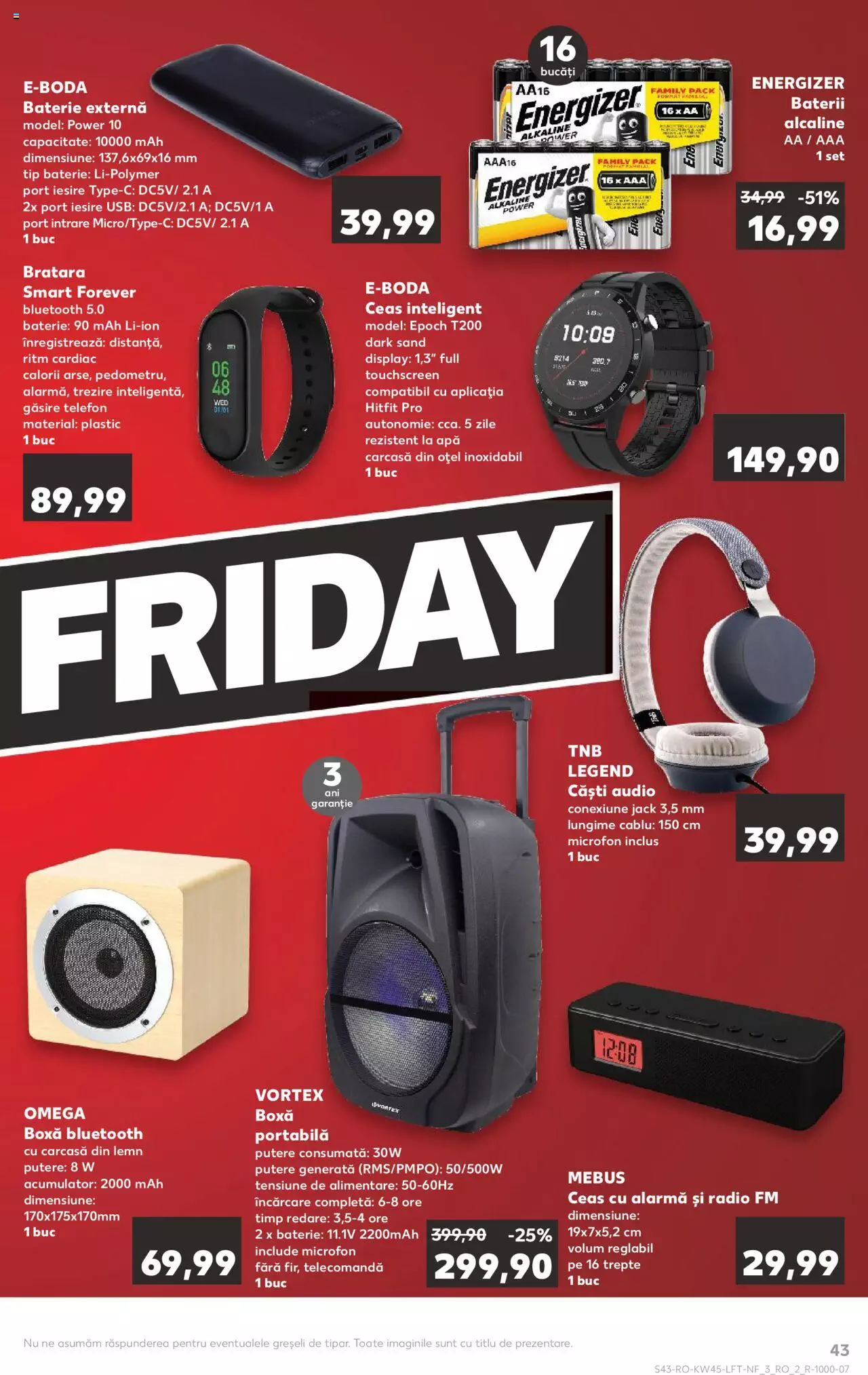 Catalog Kaufland 10 - 16 Noiembrie 2021 | Pagina 43