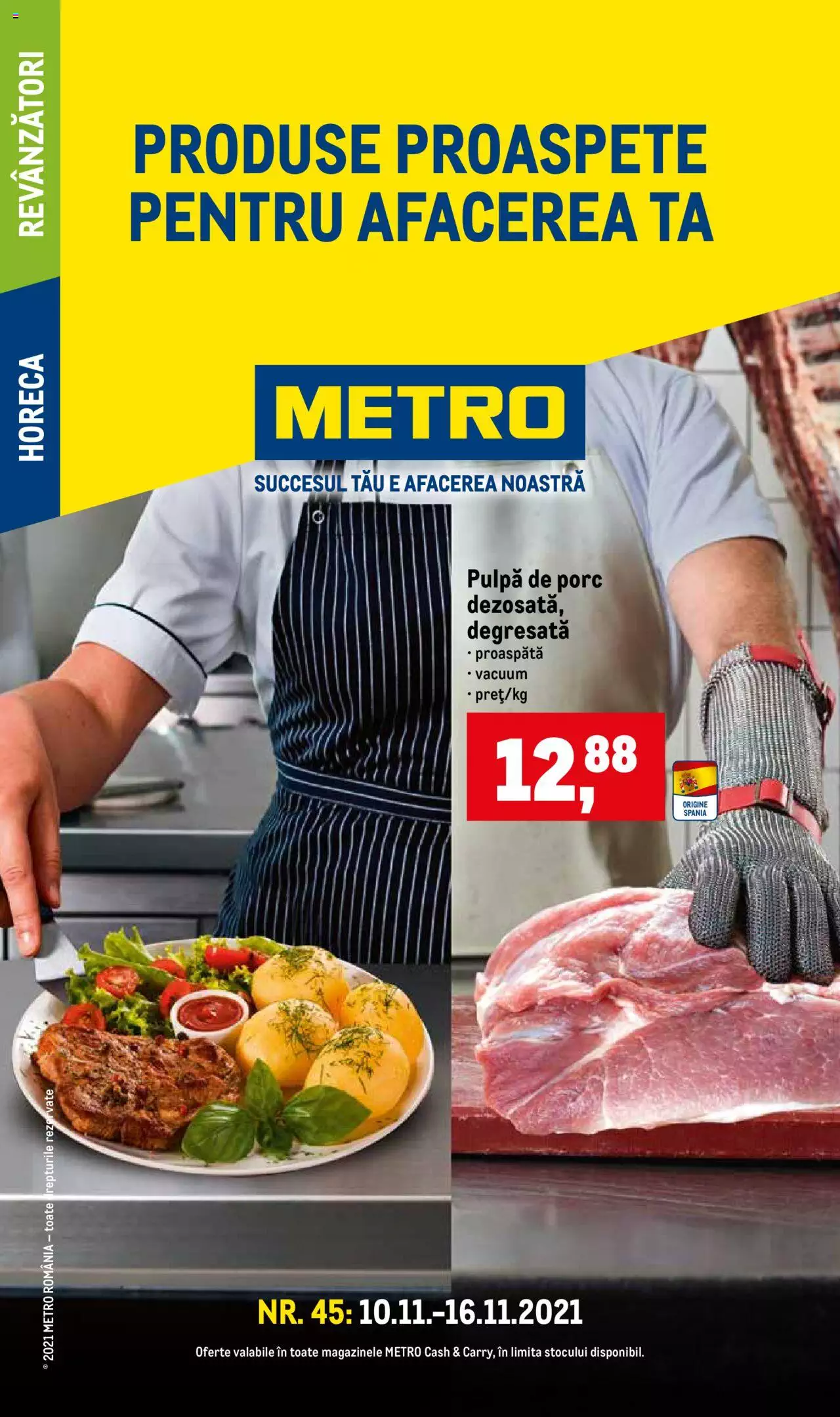 Catalog METRO 10 - 16 Noiembrie 2021 | Pagina 1