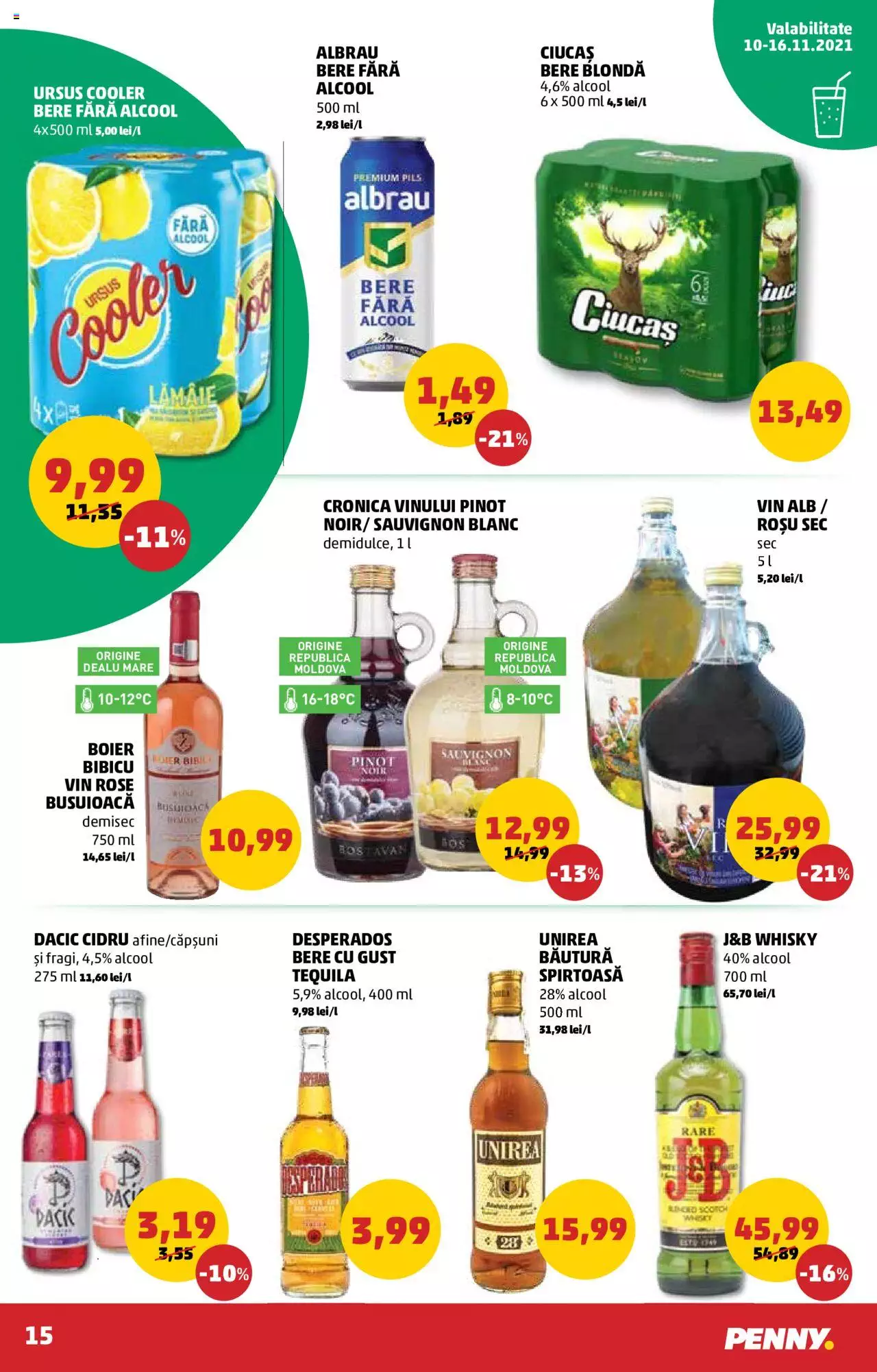 Catalog PENNY Market 10 - 16 Noiembrie 2021 | Pagina 15