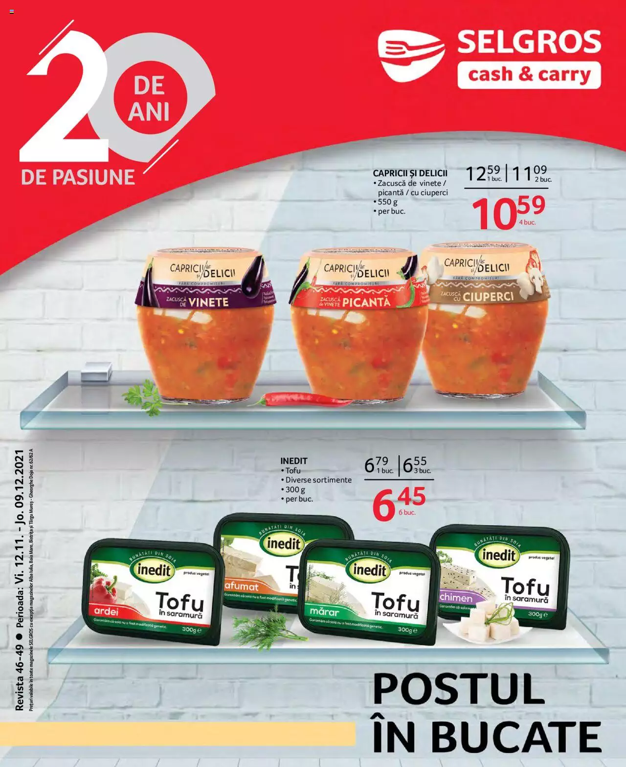 Catalog Selgros 12 Noiembrie - 9 Decembrie 2021 | Pagina 1