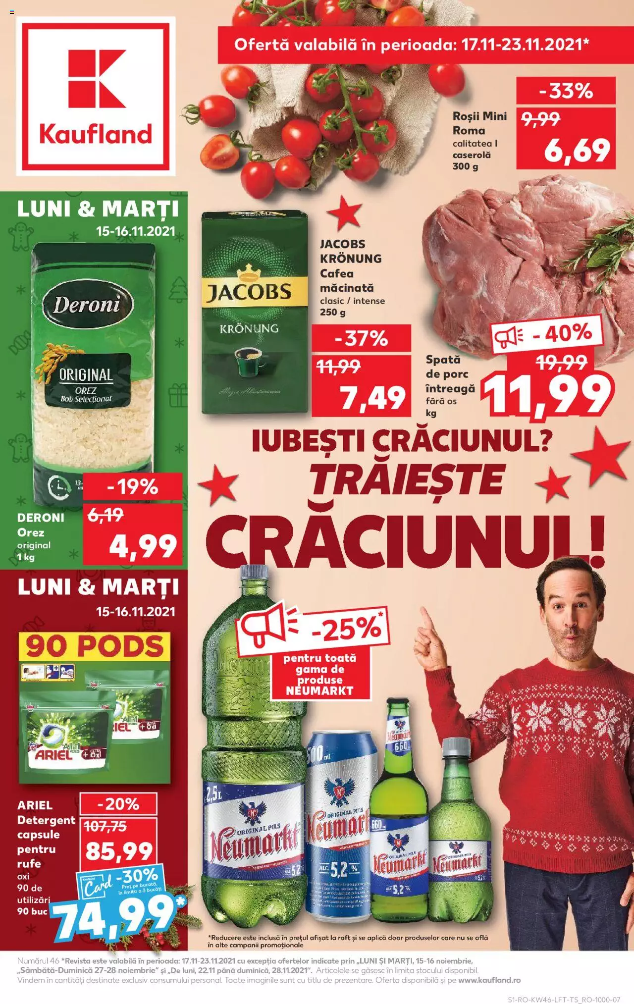 Catalog Kaufland 17 - 23 Noiembrie 2021 | Pagina 1