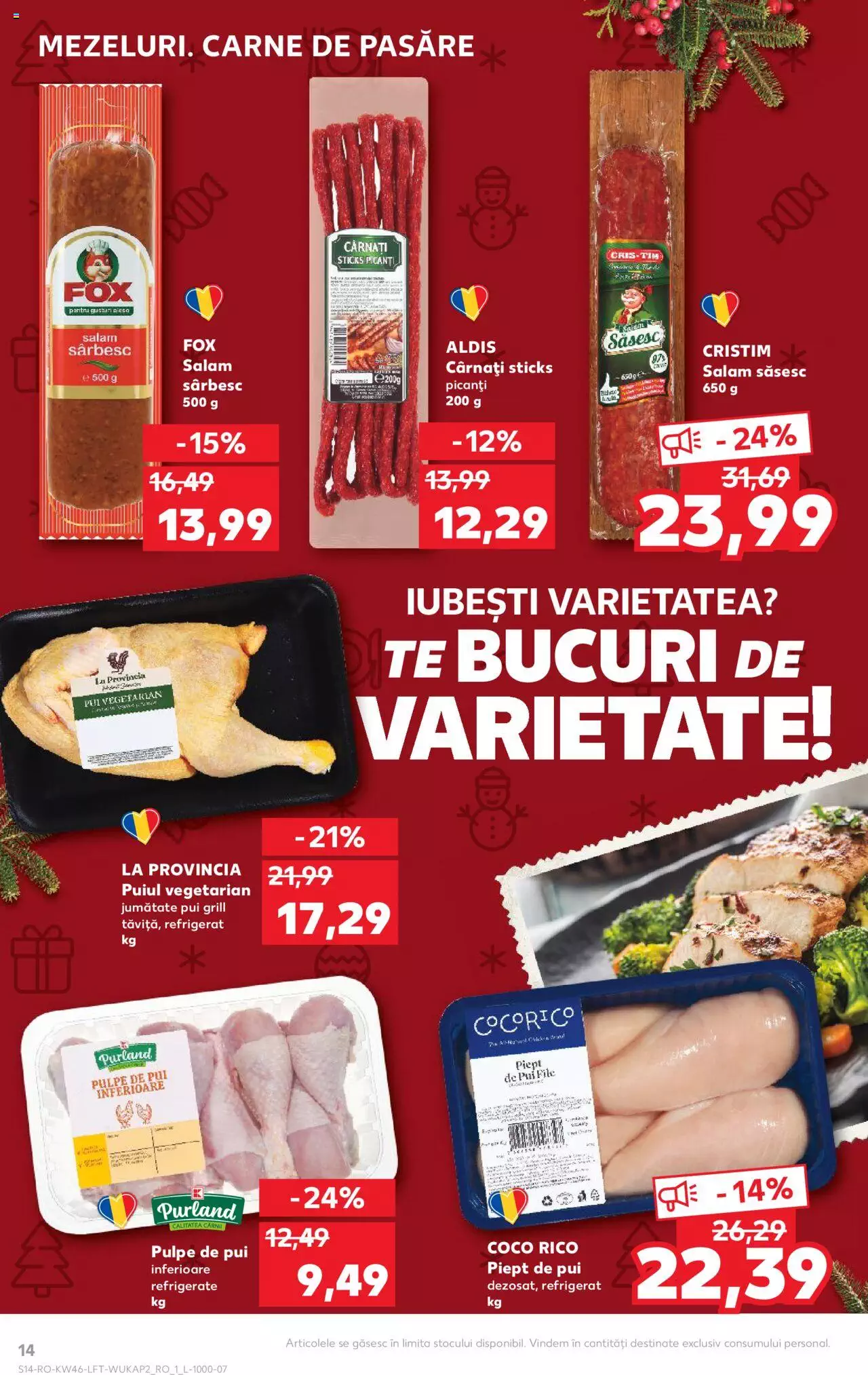 Catalog Kaufland 17 - 23 Noiembrie 2021 | Pagina 14
