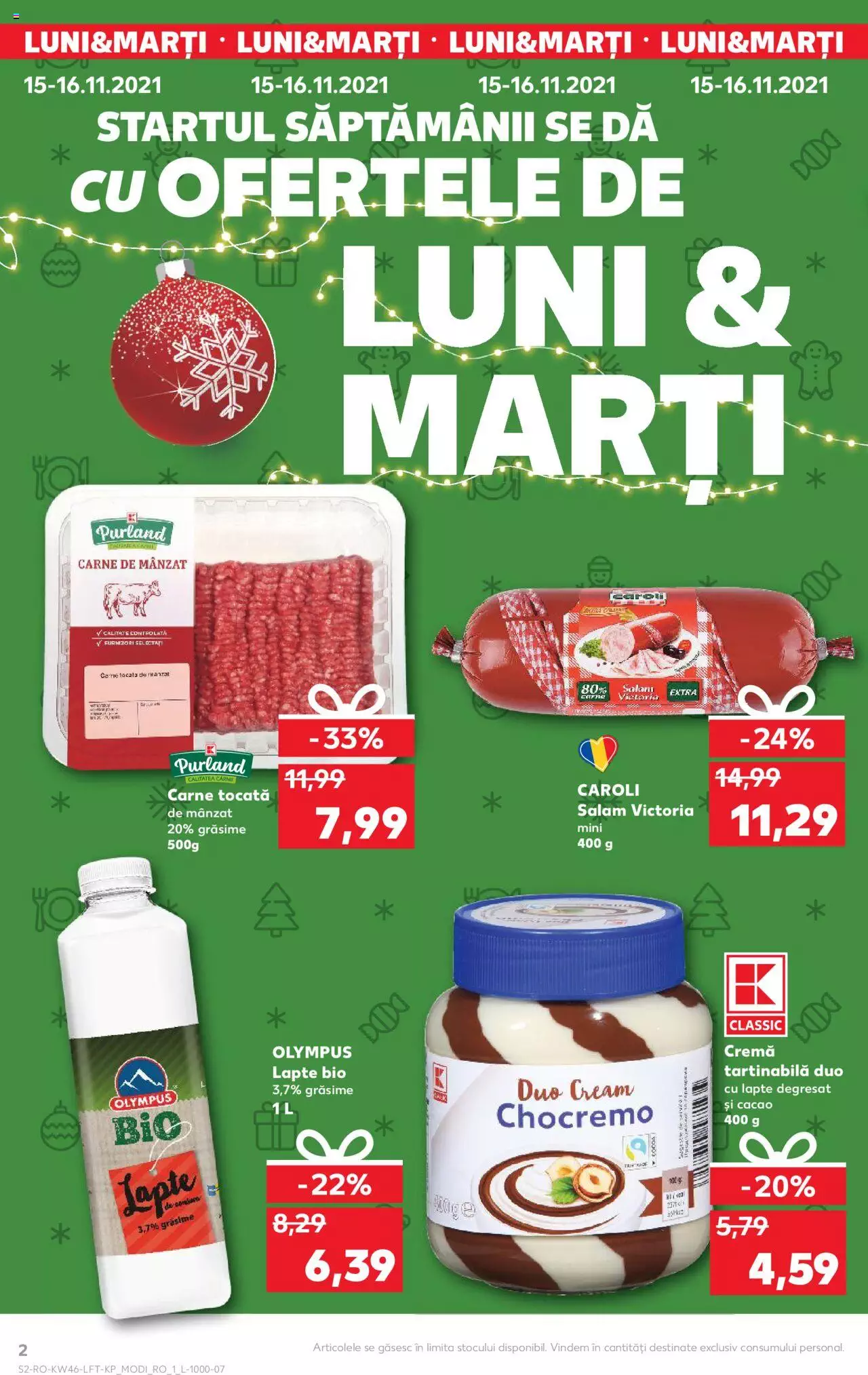 Catalog Kaufland 17 - 23 Noiembrie 2021 | Pagina 2