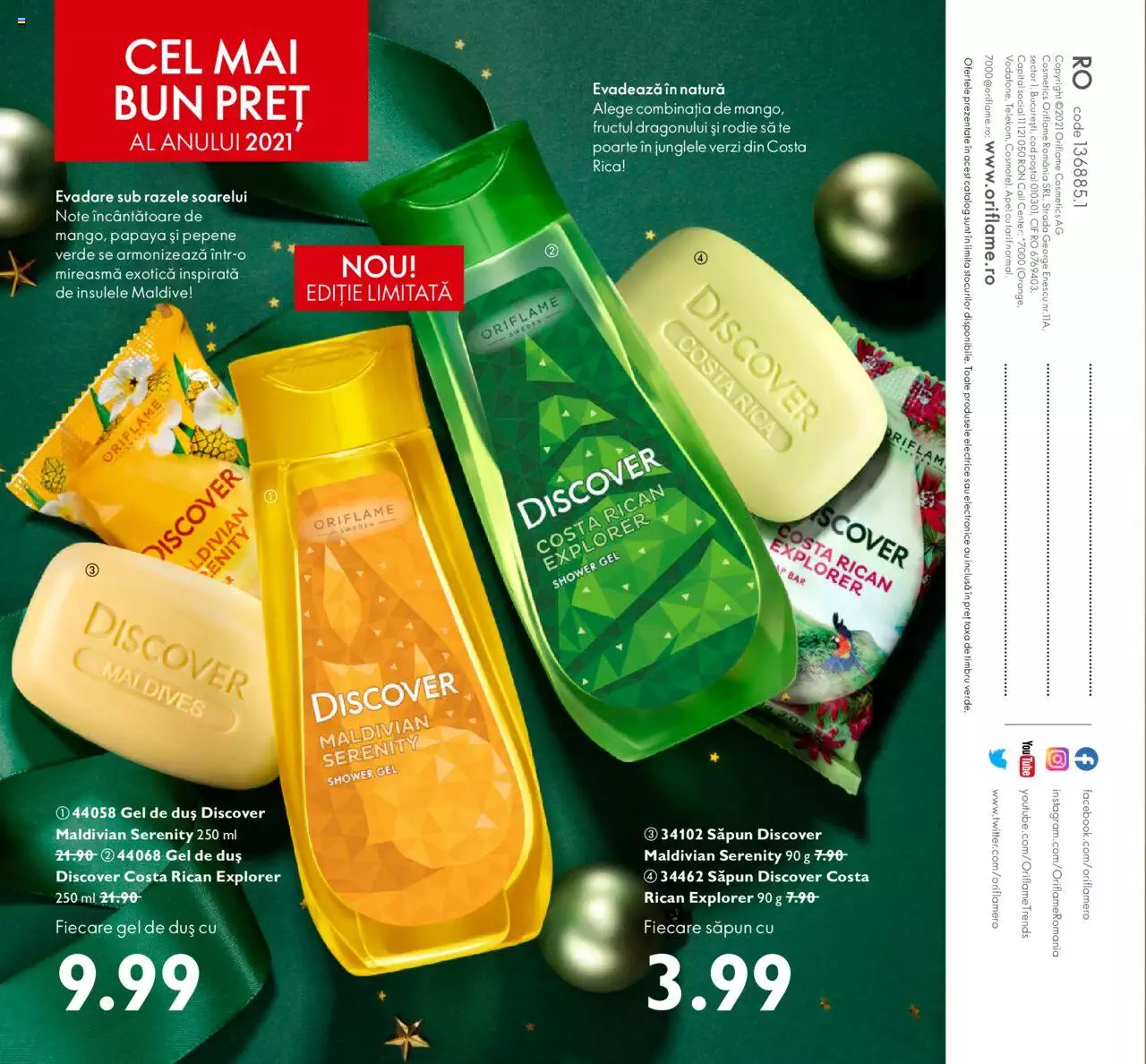 Catalog Oriflame 16 Noiembrie - 6 Decembrie 2021 | Pagina 160