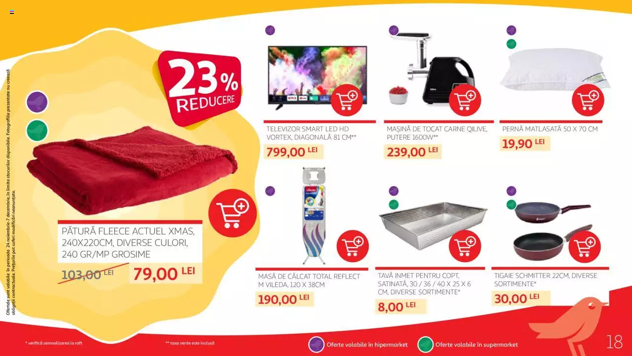 Catalog Auchan 24 Noiembrie - 7 Decembrie 2021 | Pagina 18