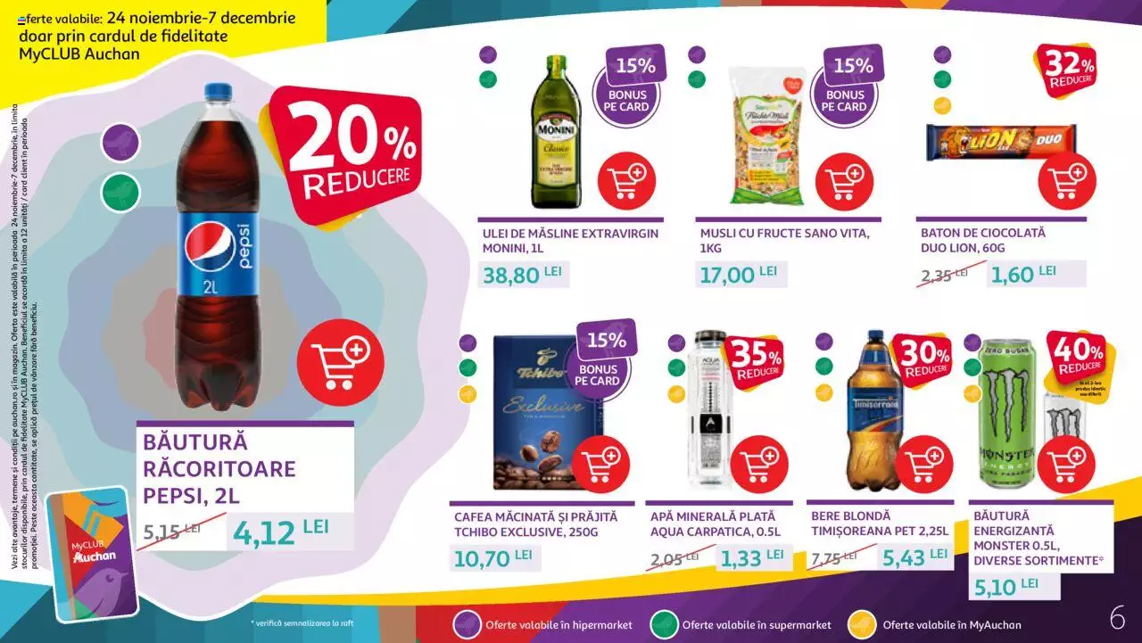Catalog Auchan 24 Noiembrie - 7 Decembrie 2021 | Pagina 6