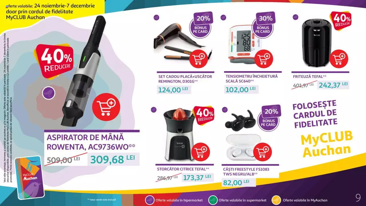 Catalog Auchan 24 Noiembrie - 7 Decembrie 2021 | Pagina 9