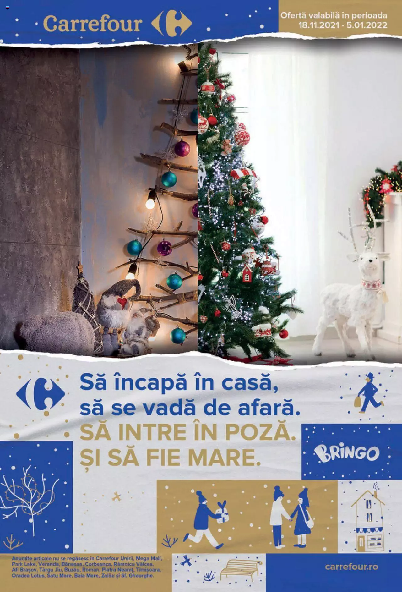 Catalog Carrefour 18 Noiembrie 2021 - 5 Ianuarie 2022 | Pagina 1