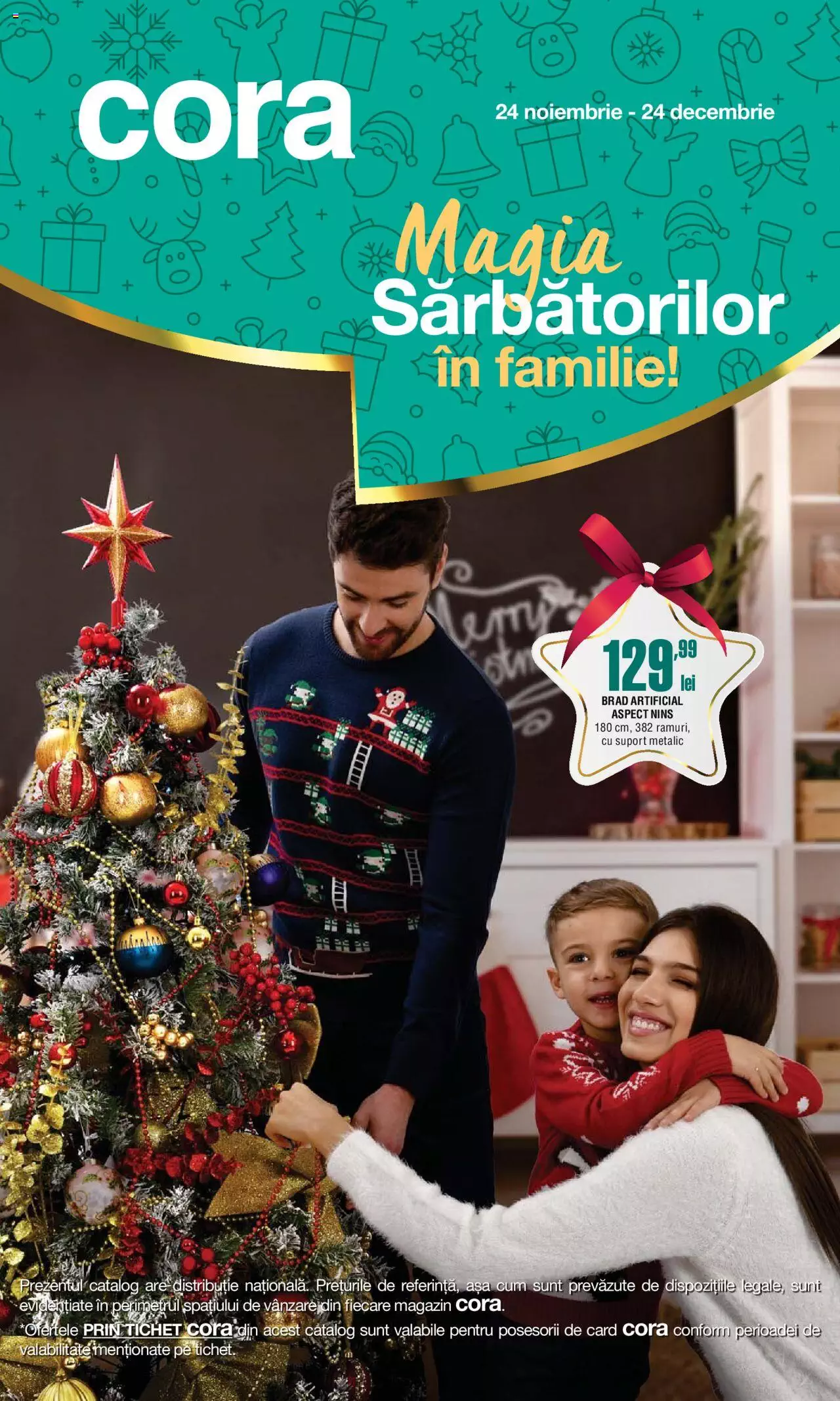 Catalog Cora 24 Noiembrie - 24 Decembrie 2021 | Pagina 1