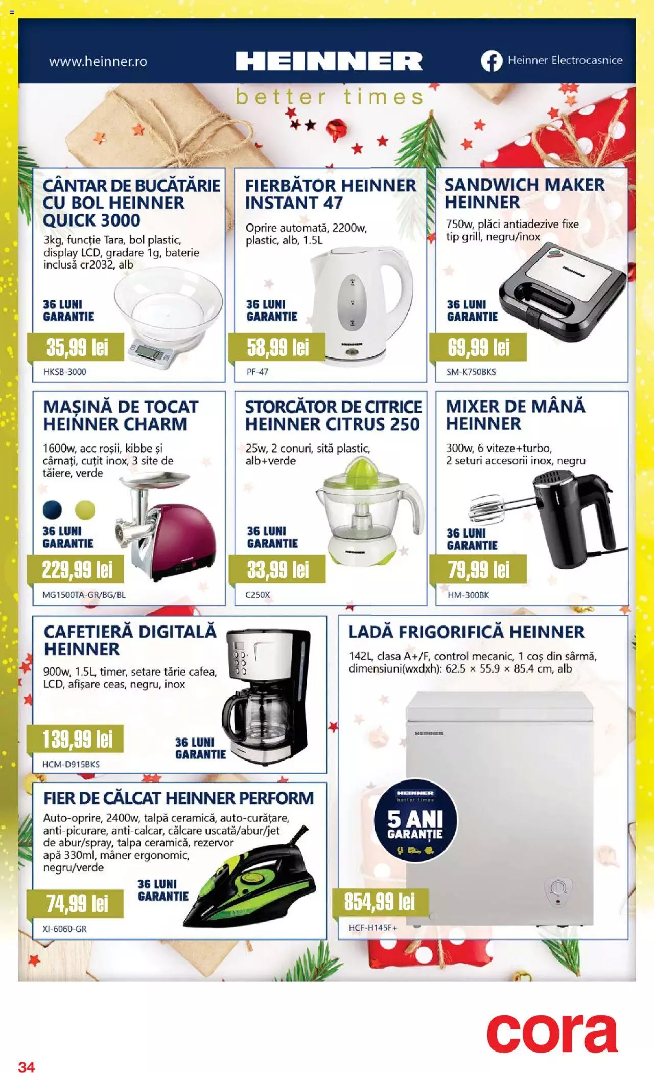 Catalog Cora 24 Noiembrie - 24 Decembrie 2021 | Pagina 34