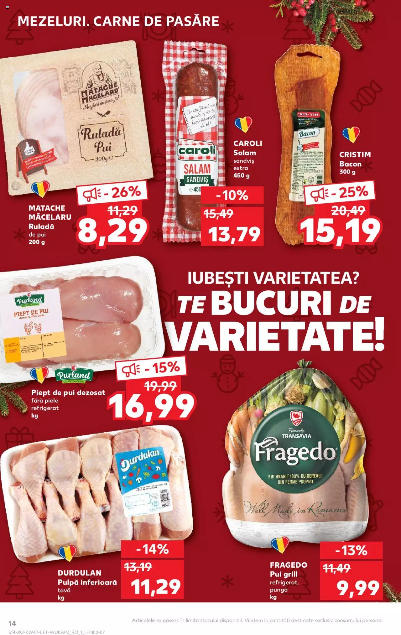 Catalog Kaufland 24 - 30 Noiembrie 2021 | Pagina 14