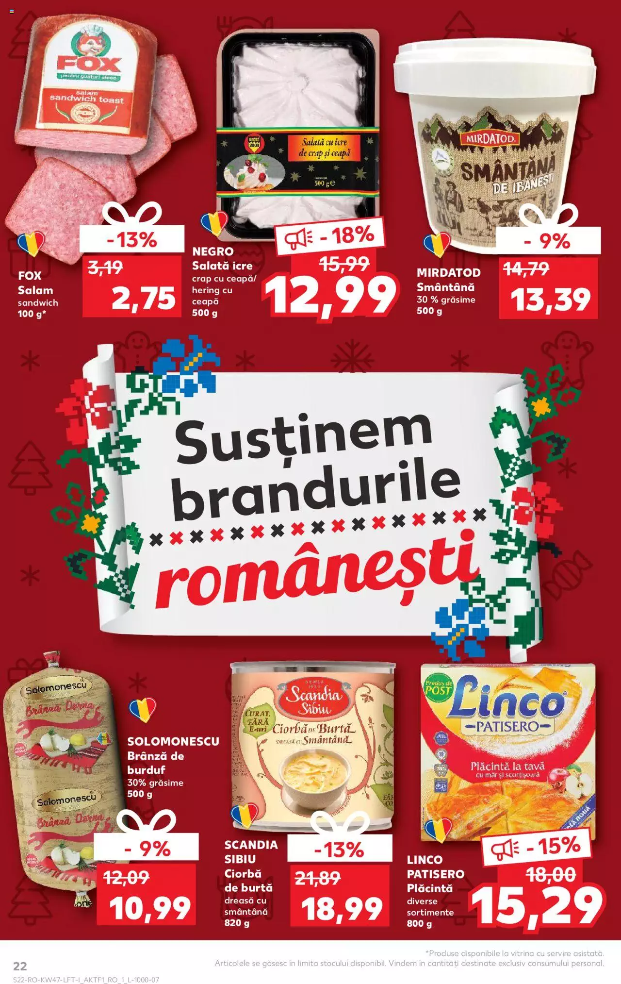 Catalog Kaufland 24 - 30 Noiembrie 2021 | Pagina 22