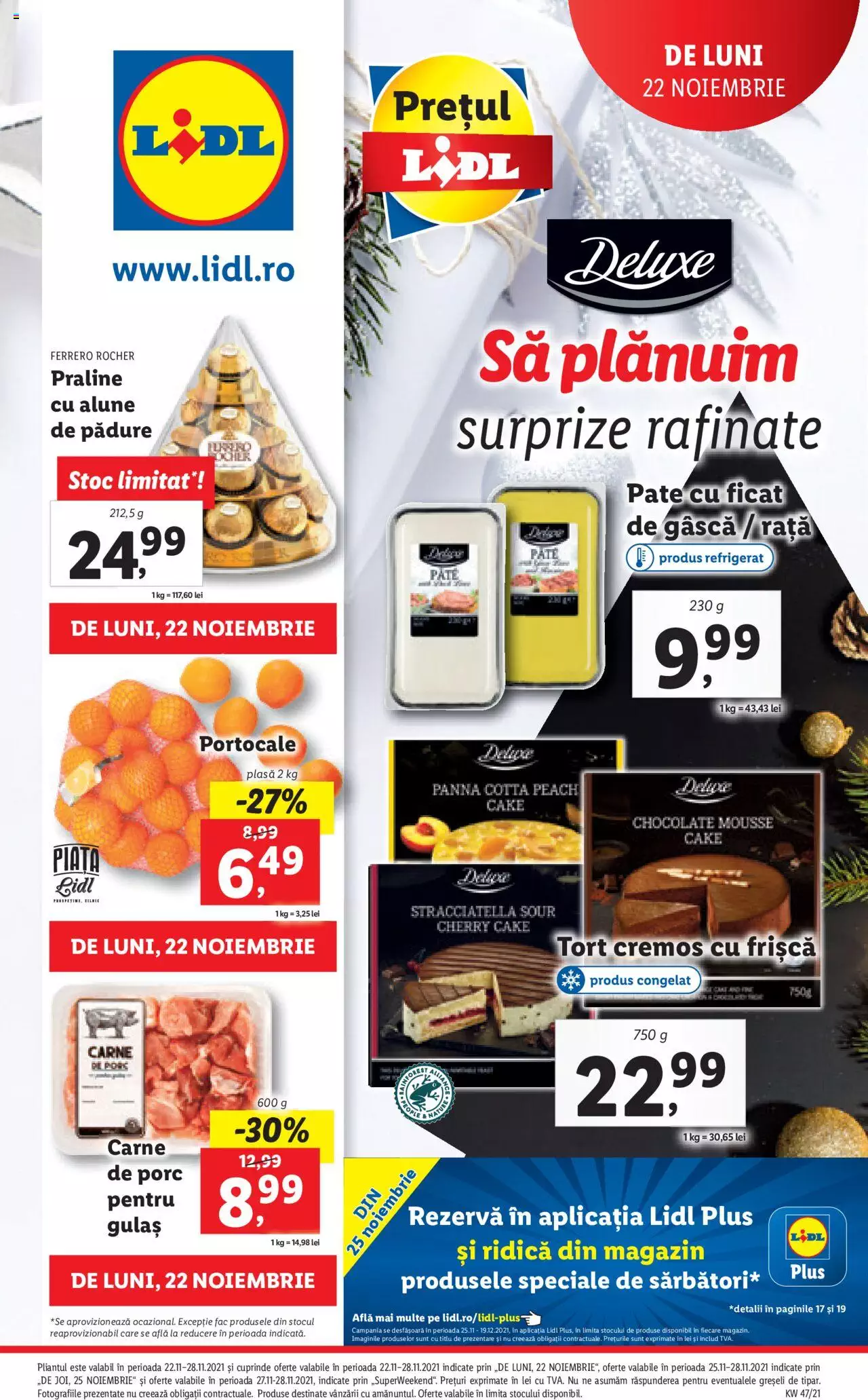 Catalog LIDL 22 - 28 Noiembrie 2021 | Pagina 1