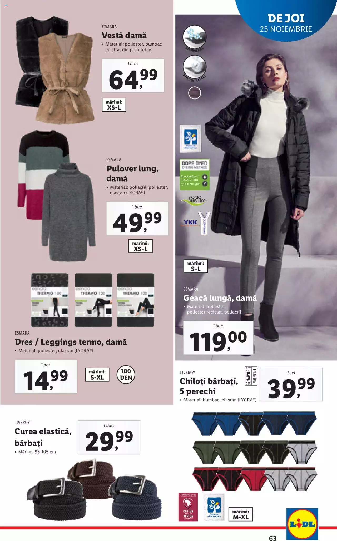 Catalog LIDL 22 - 28 Noiembrie 2021 | Pagina 63