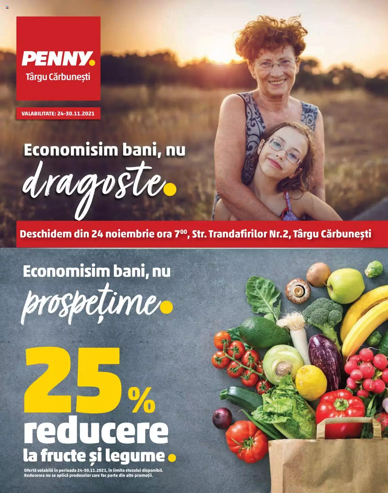 Catalog PENNY Market 24 - 30 Noiembrie 2021 | Pagina 1