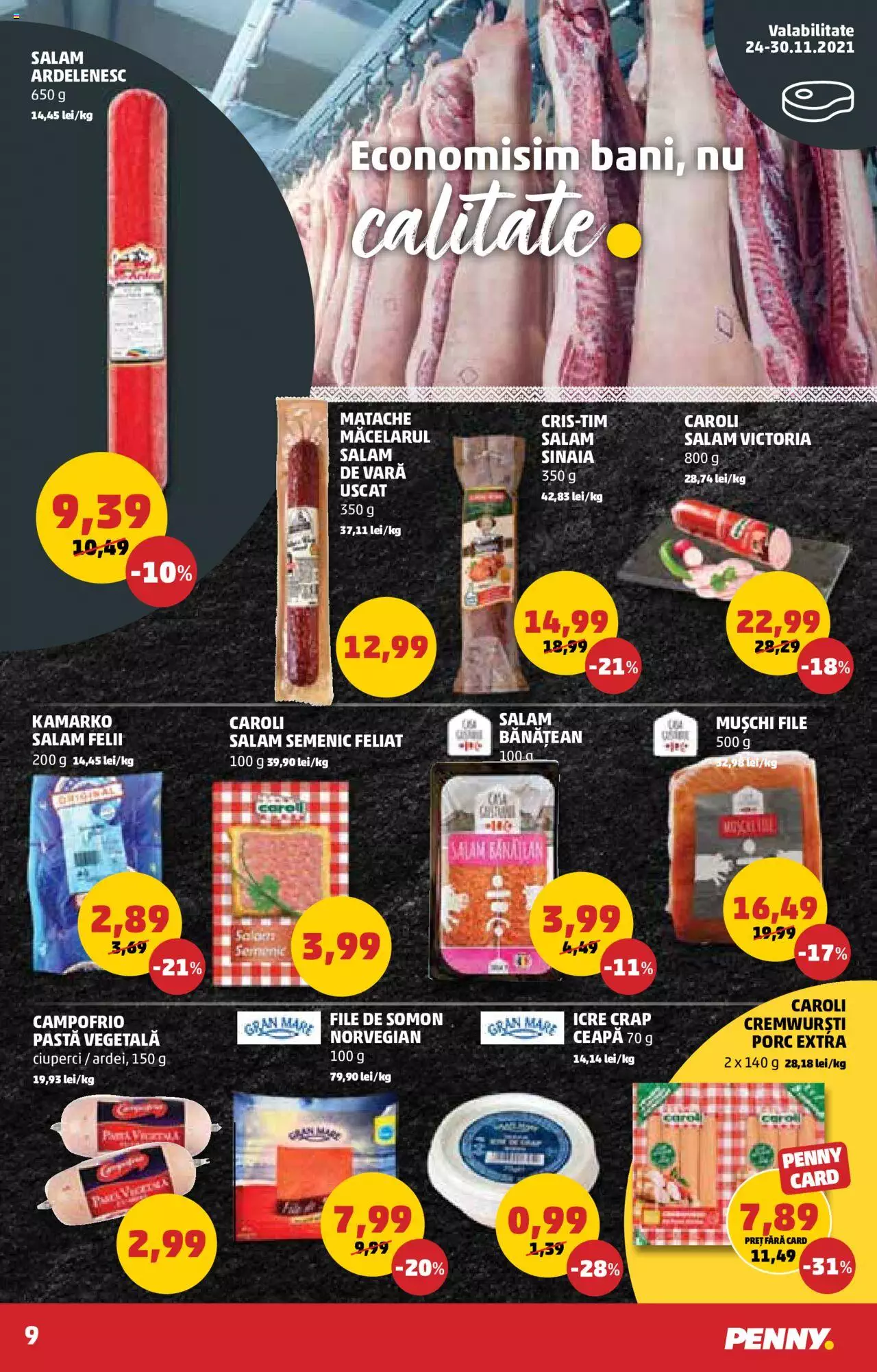 Catalog PENNY Market 24 - 30 Noiembrie 2021 | Pagina 9