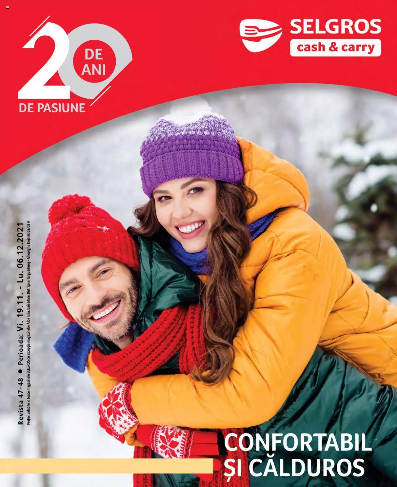 Catalog Selgros 19 Noiembrie - 6 Decembrie 2021 | Pagina 1