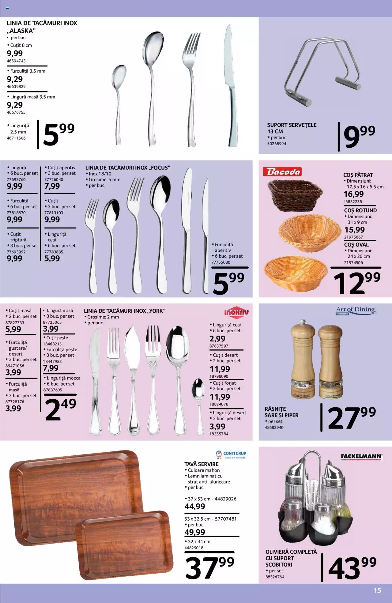 Catalog Selgros 26 Noiembrie - 31 Decembrie 2021 | Pagina 15
