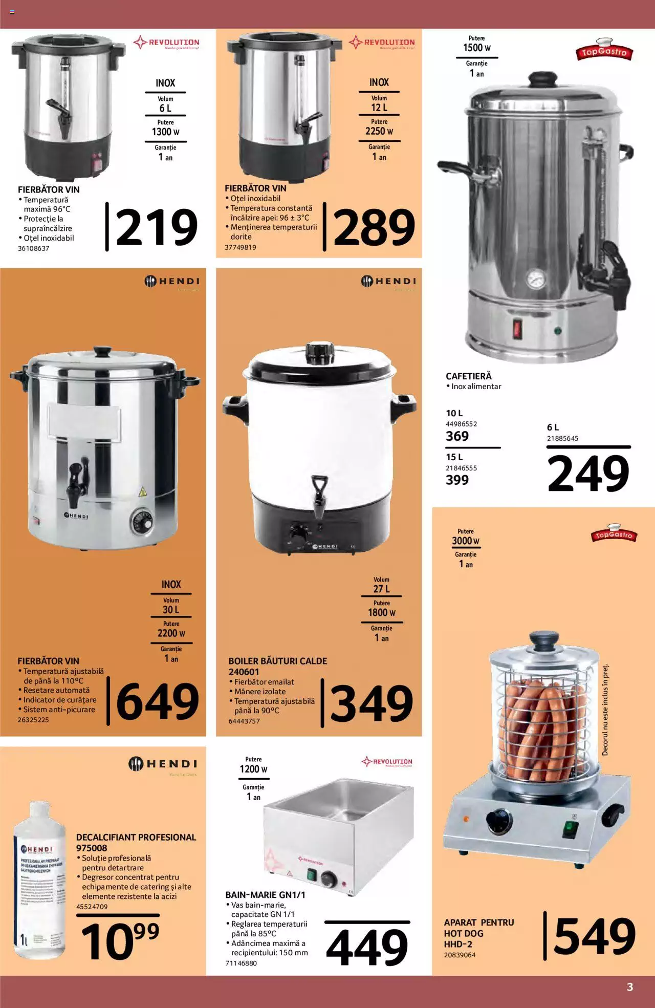 Catalog Selgros 26 Noiembrie - 31 Decembrie 2021 | Pagina 3