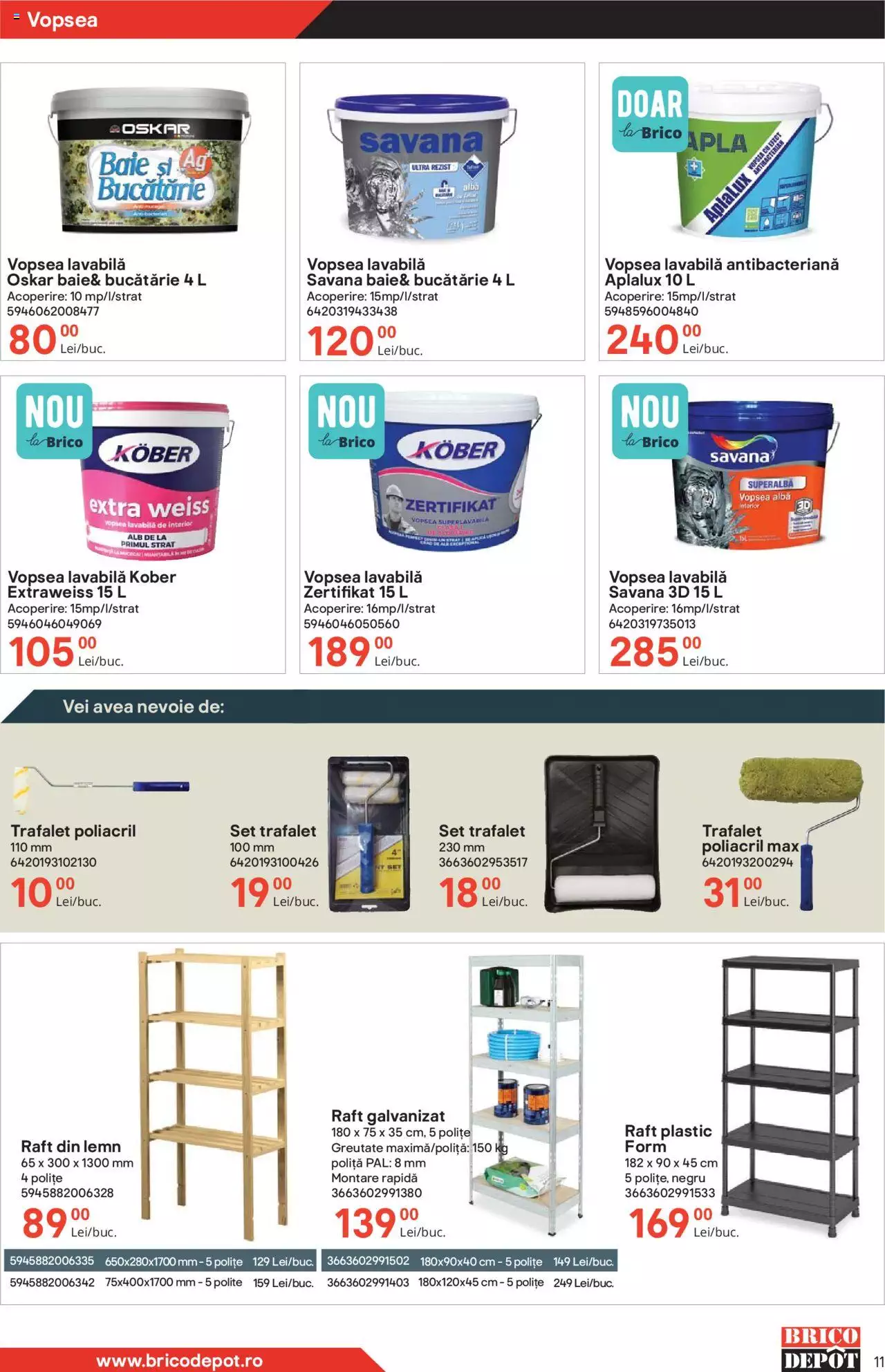 Catalog Brico Depot 26 Noiembrie - 24 Decembrie 2021 | Pagina 11