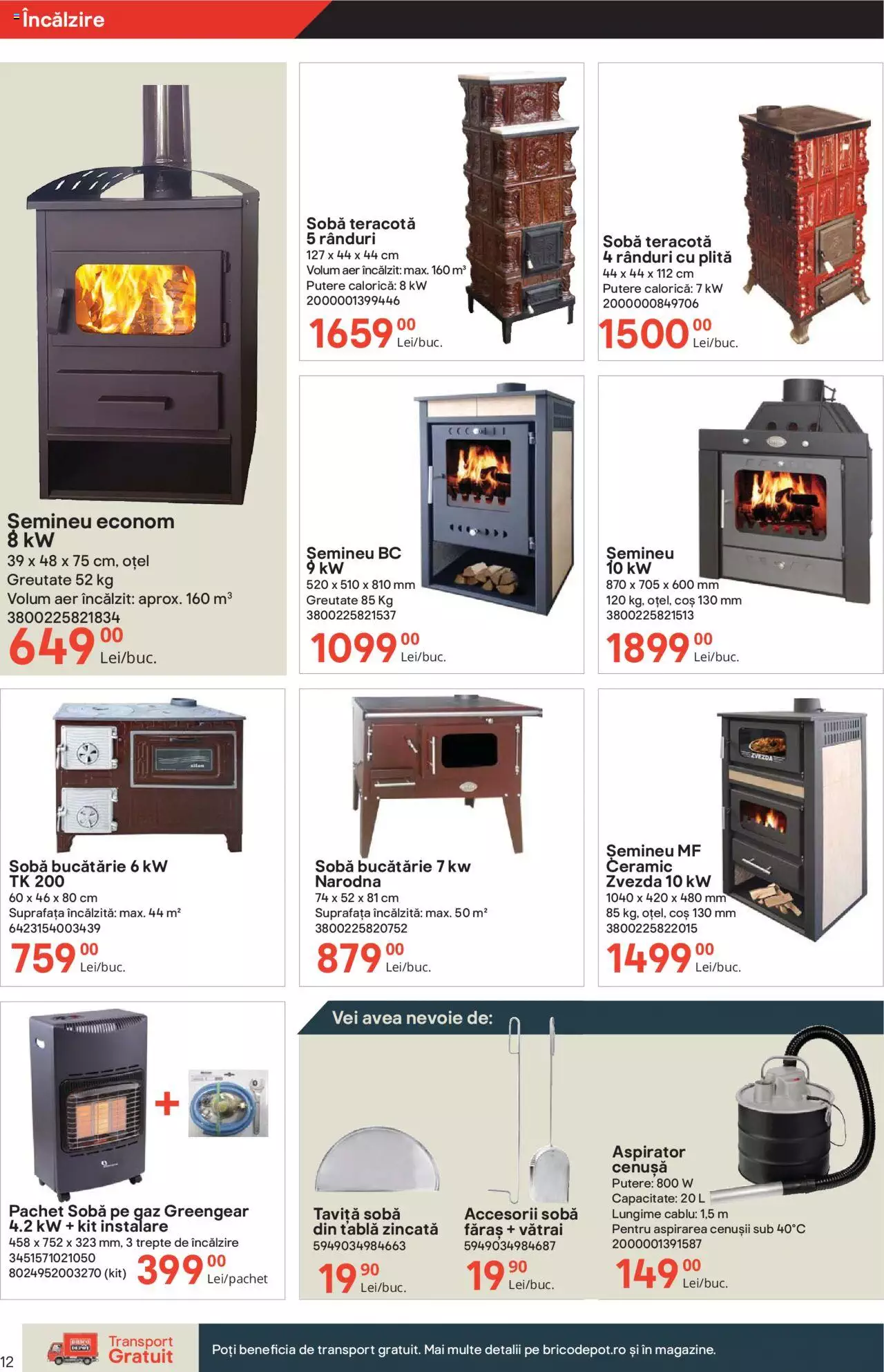 Catalog Brico Depot 26 Noiembrie - 24 Decembrie 2021 | Pagina 12