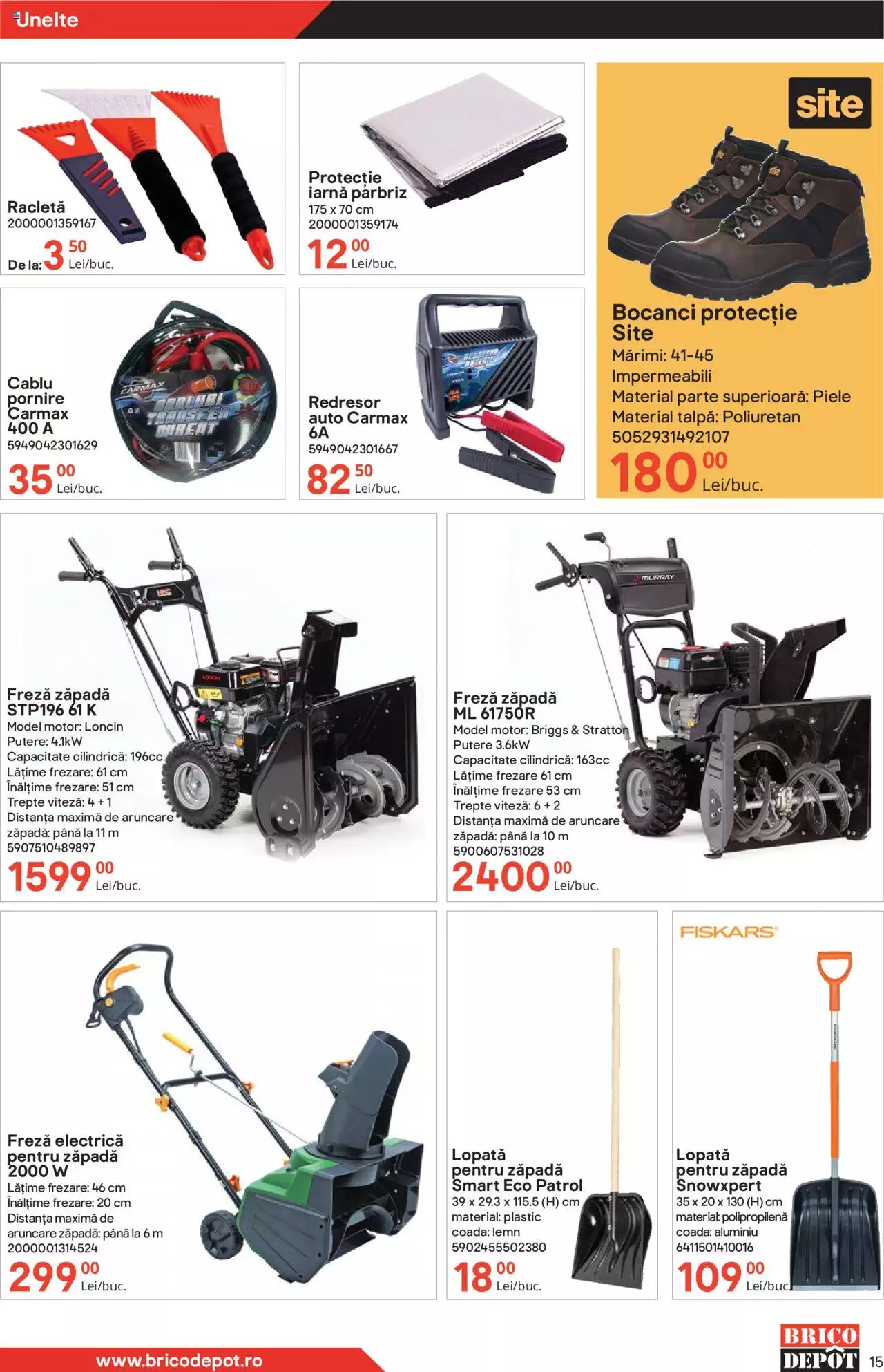 Catalog Brico Depot 26 Noiembrie - 24 Decembrie 2021 | Pagina 15