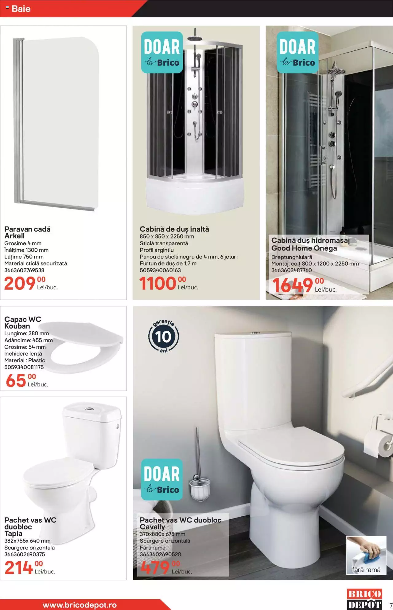 Catalog Brico Depot 26 Noiembrie - 24 Decembrie 2021 | Pagina 7