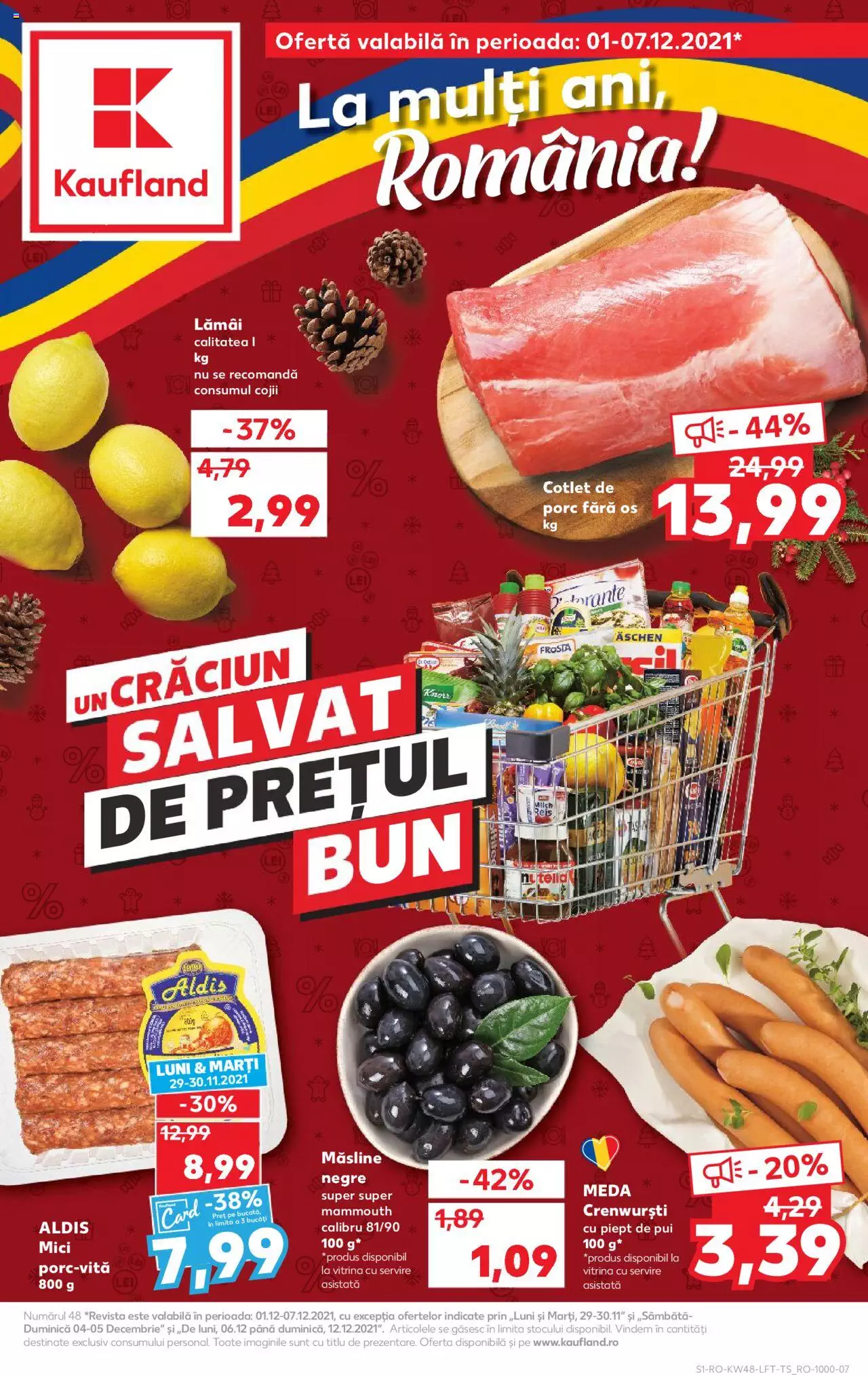 Catalog Kaufland 1 - 7 Decembrie 2021 | Pagina 1
