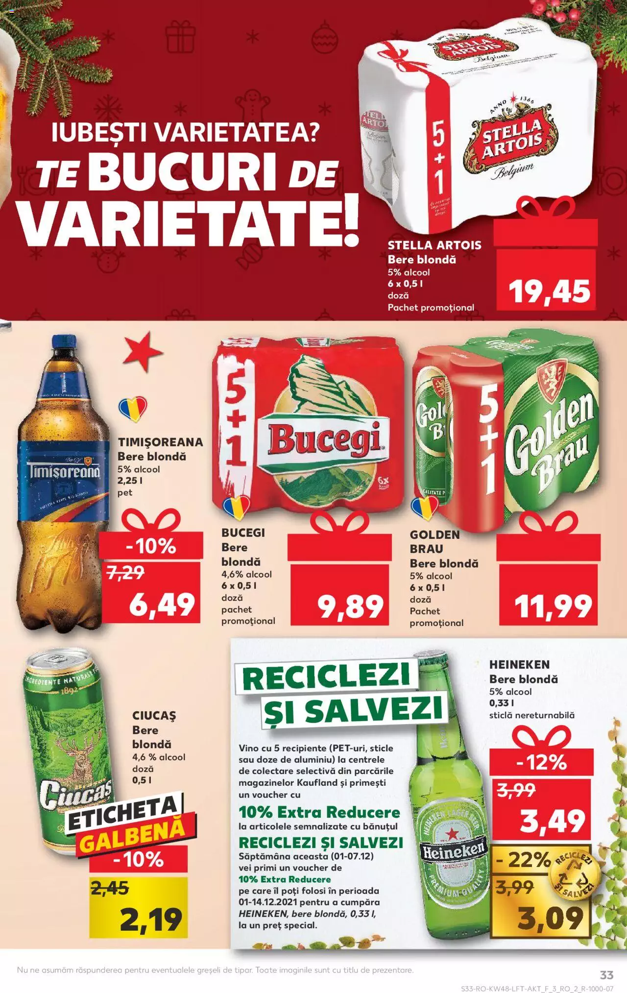 Catalog Kaufland 1 - 7 Decembrie 2021 | Pagina 33