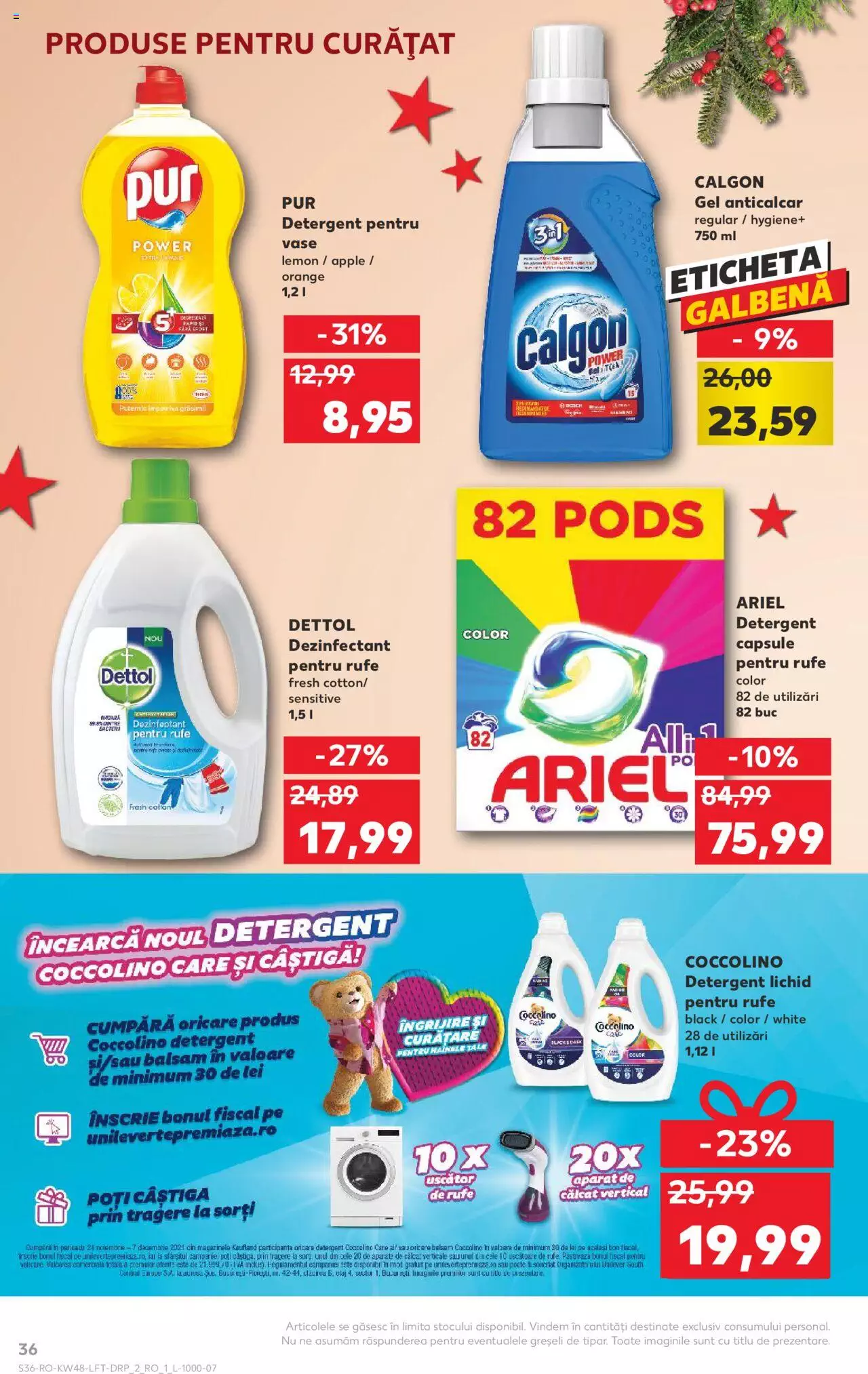 Catalog Kaufland 1 - 7 Decembrie 2021 | Pagina 36