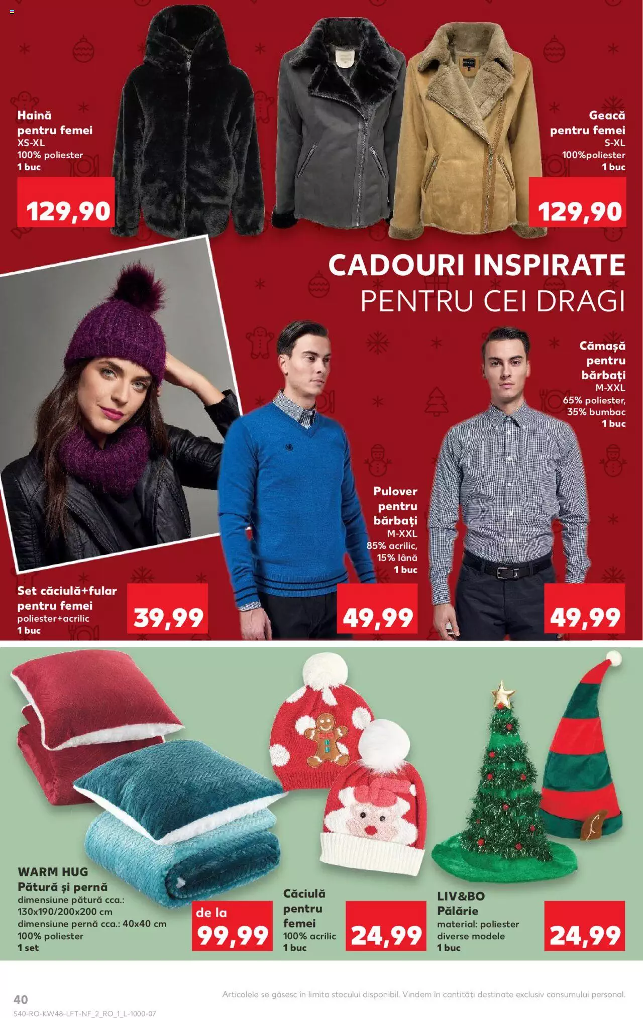 Catalog Kaufland 1 - 7 Decembrie 2021 | Pagina 40