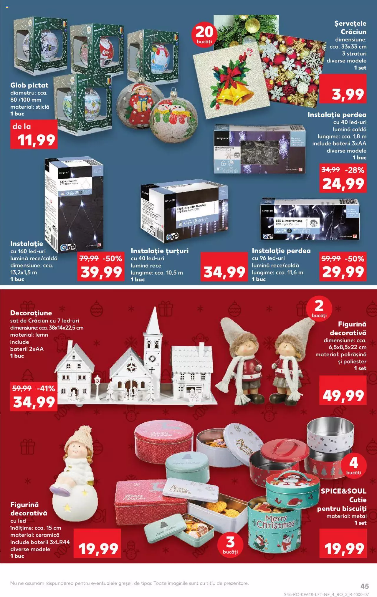 Catalog Kaufland 1 - 7 Decembrie 2021 | Pagina 45