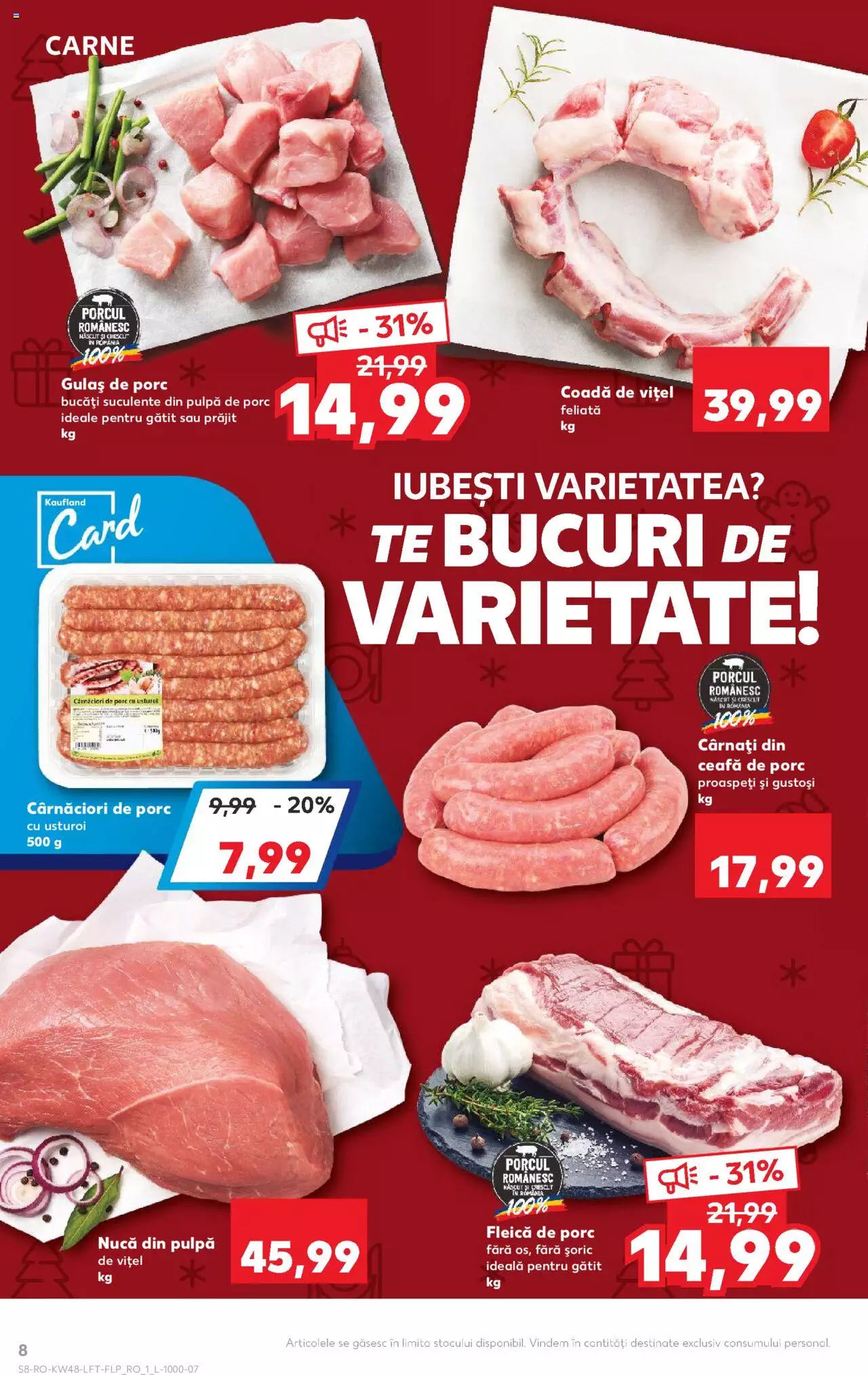 Catalog Kaufland 1 - 7 Decembrie 2021 | Pagina 8