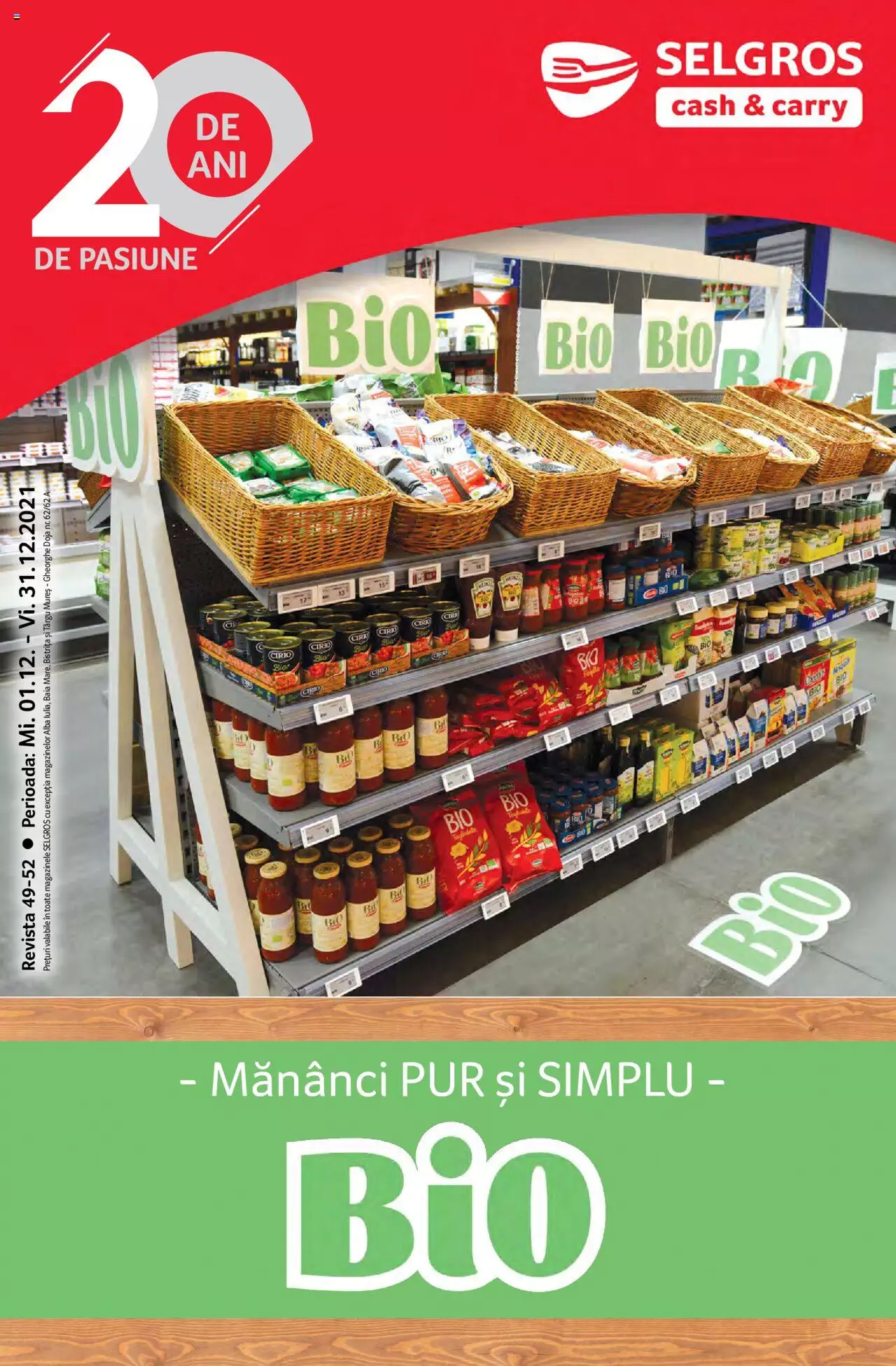 Catalog Selgros 1 - 31 Decembrie 2021 | Pagina 1