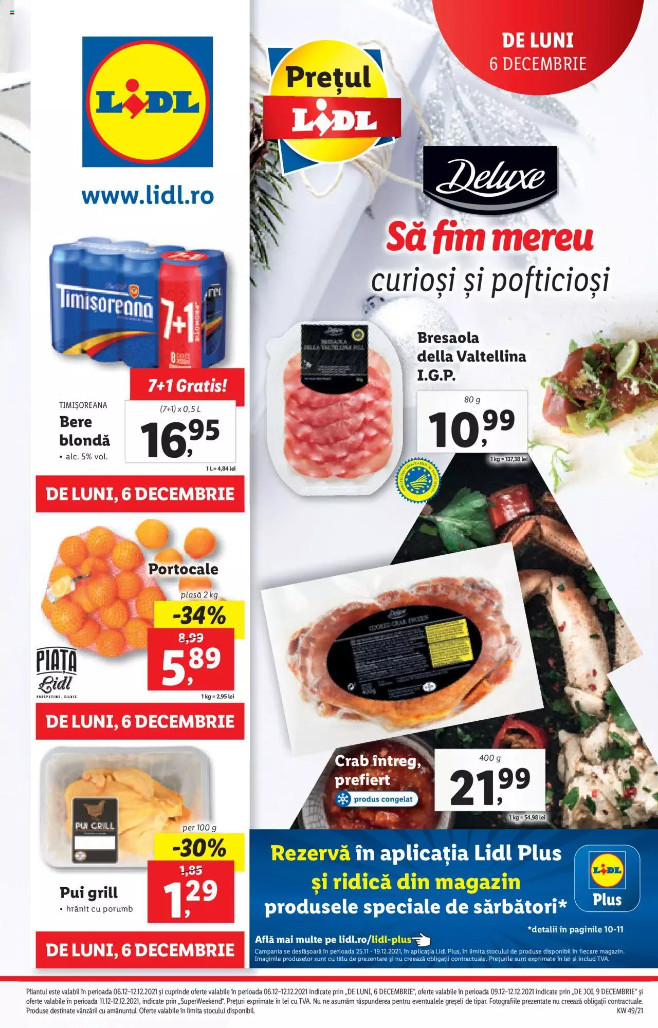 Catalog LIDL 6 - 12 Decembrie 2021 | Pagina 1