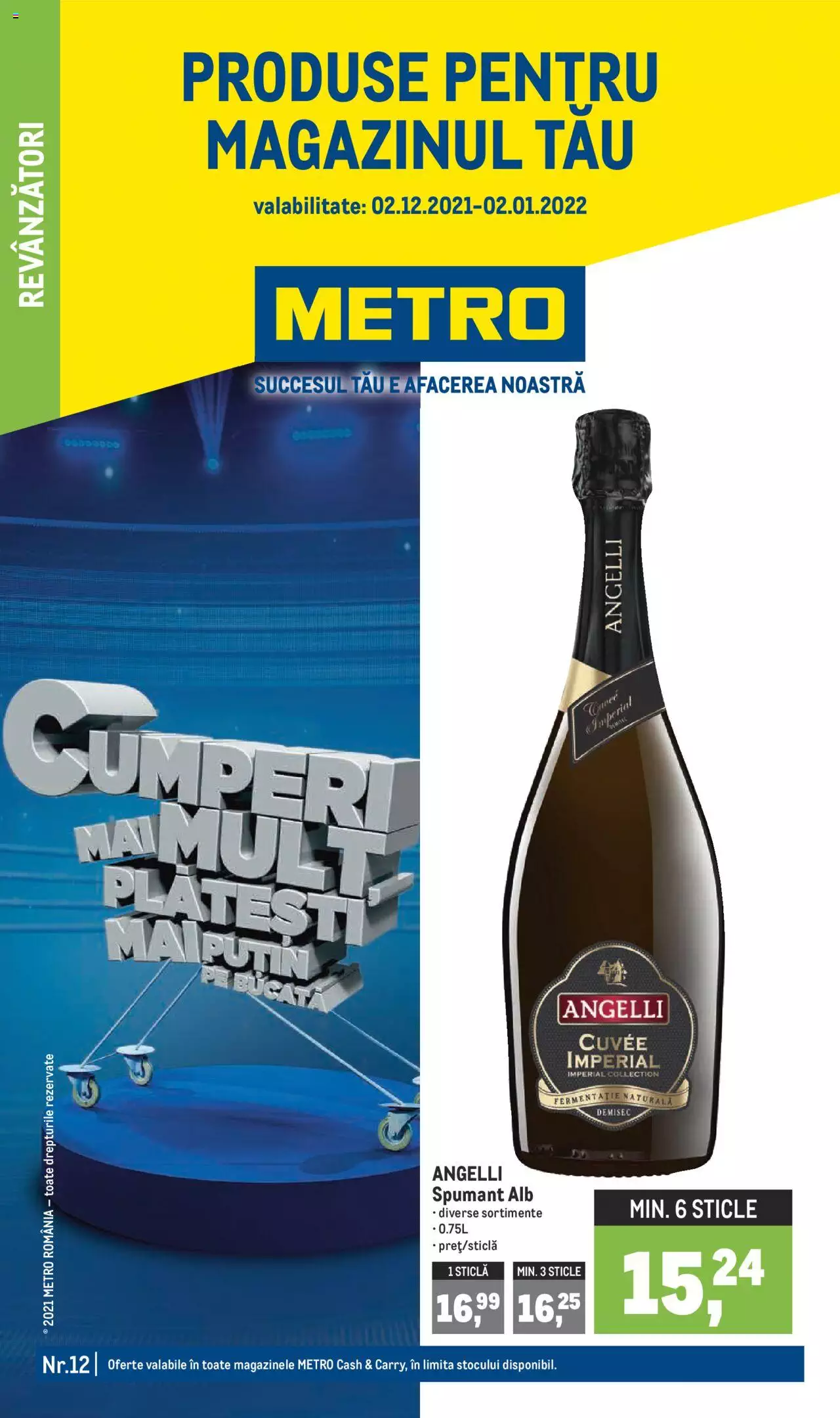 Catalog METRO 2 Decembrie 2021 - 2 Ianuarie 2022 | Pagina 1