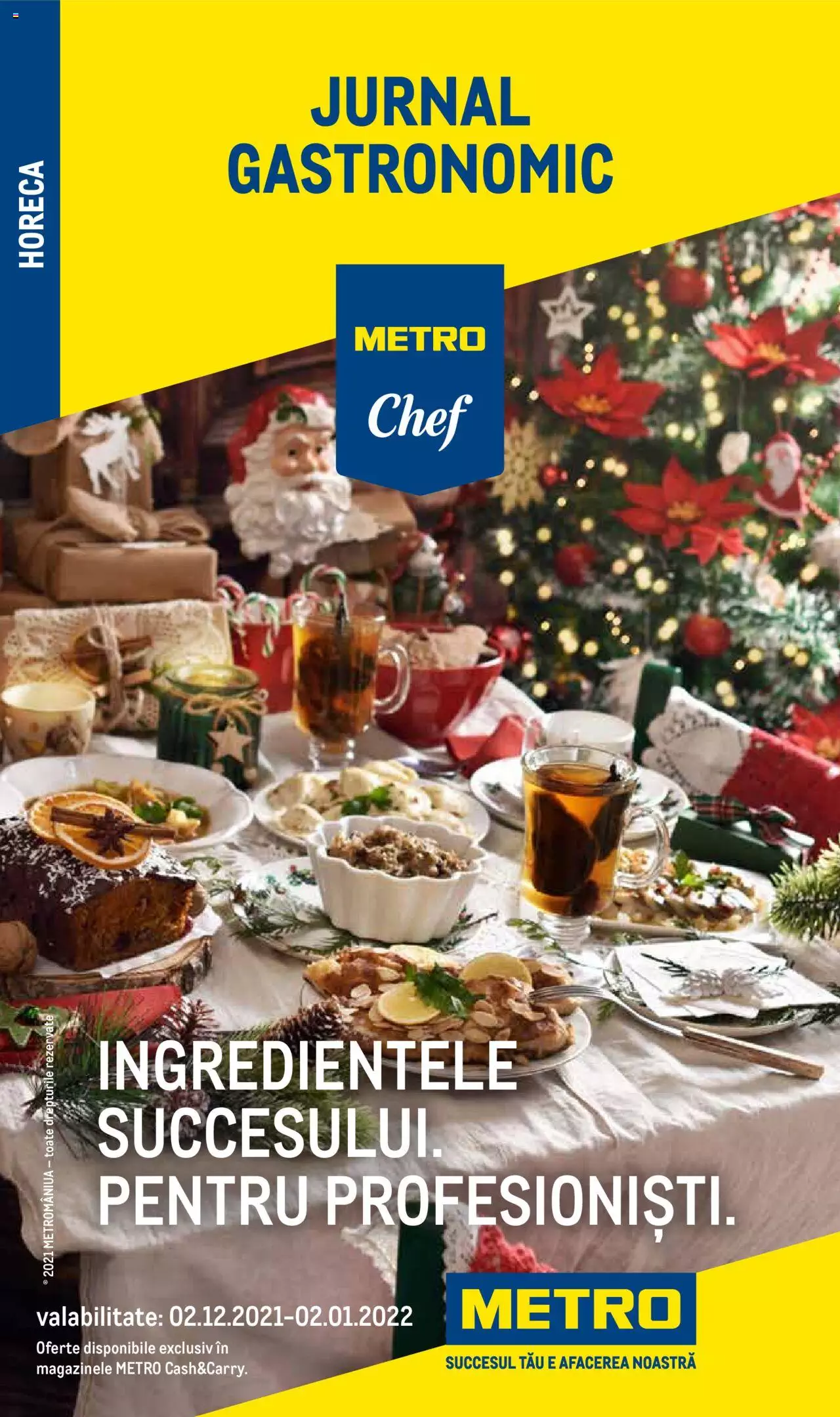 Catalog METRO 2 Decembrie 2021 - 2 Ianuarie 2022 | Pagina 1