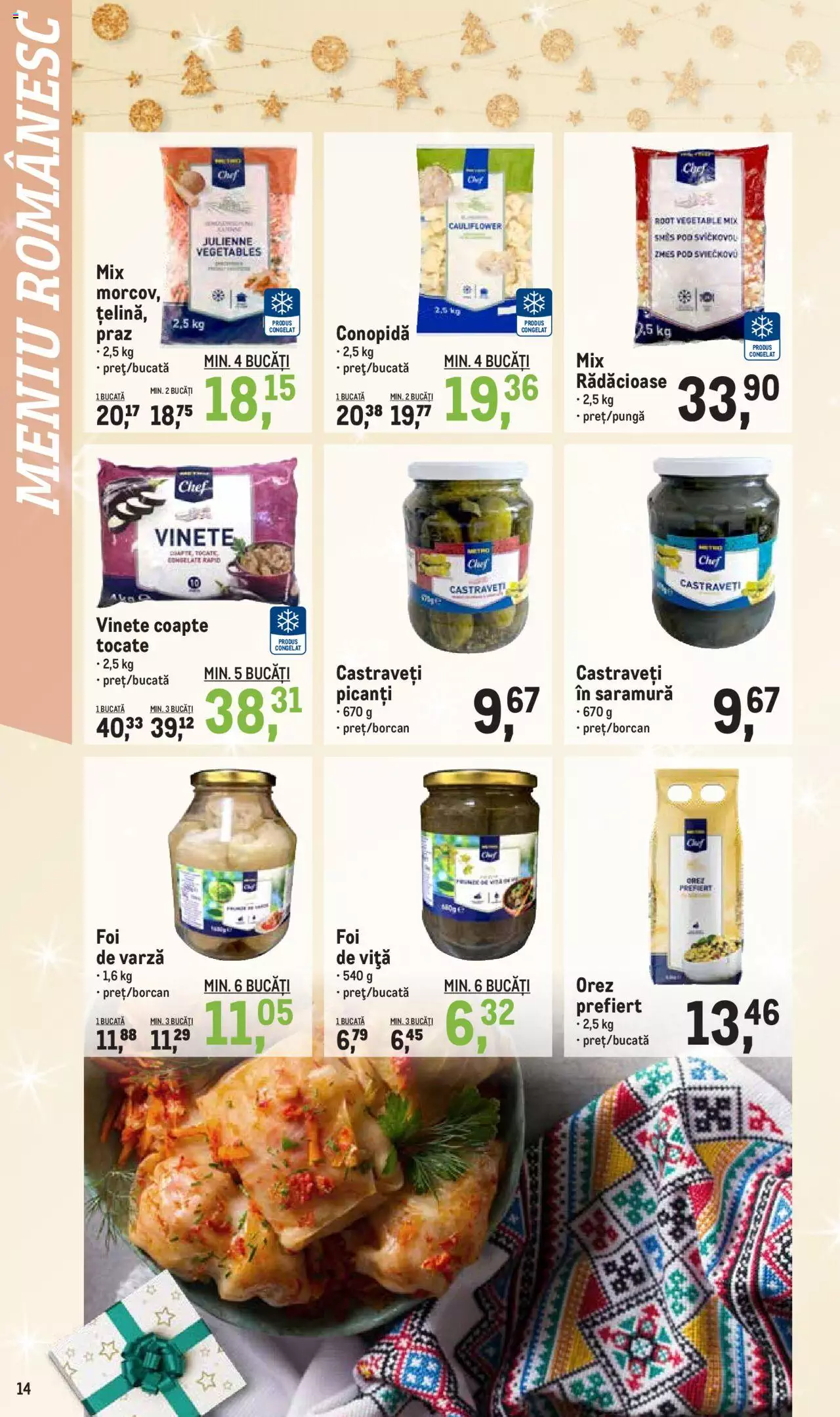 Catalog METRO 2 Decembrie 2021 - 2 Ianuarie 2022 | Pagina 14