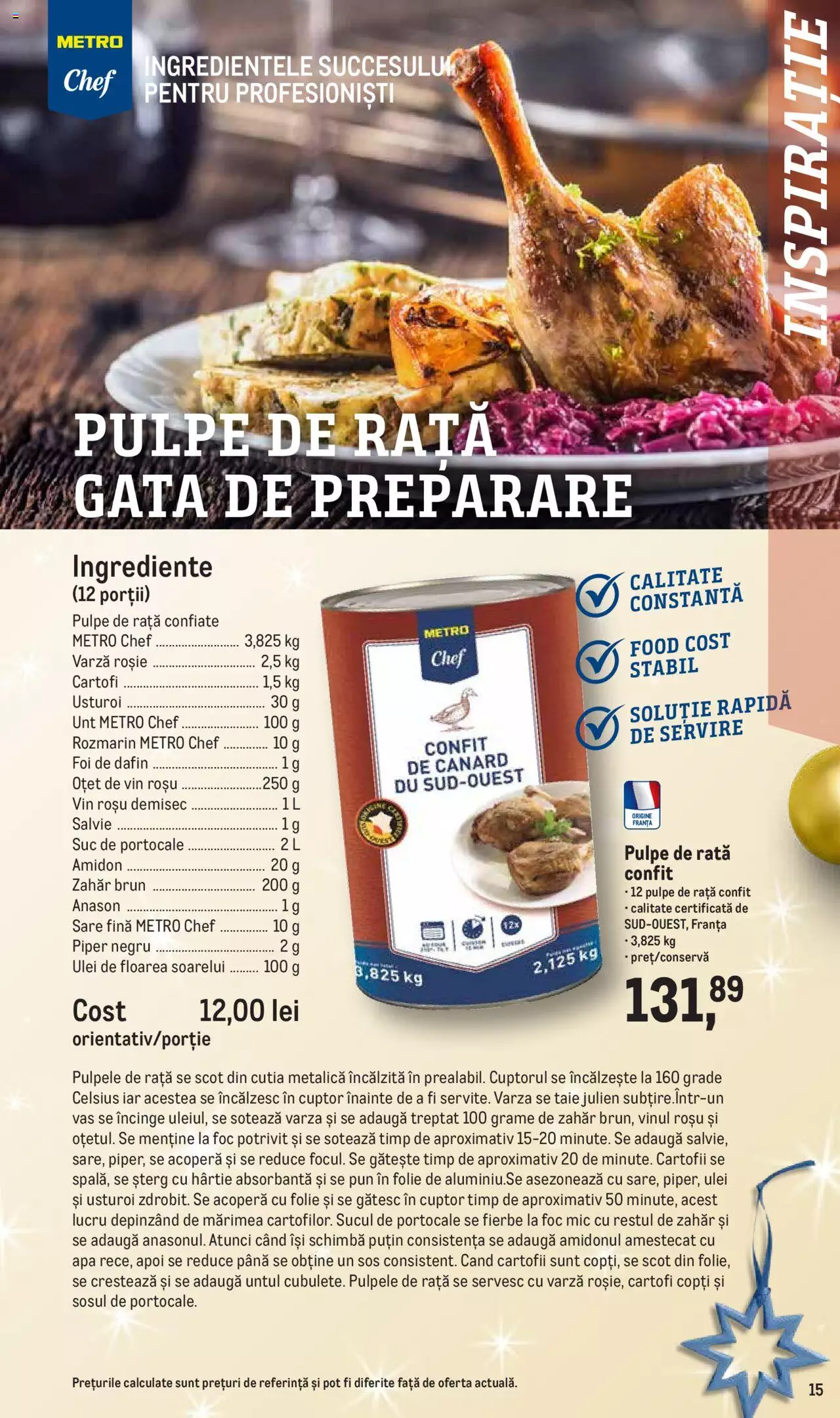 Catalog METRO 2 Decembrie 2021 - 2 Ianuarie 2022 | Pagina 15
