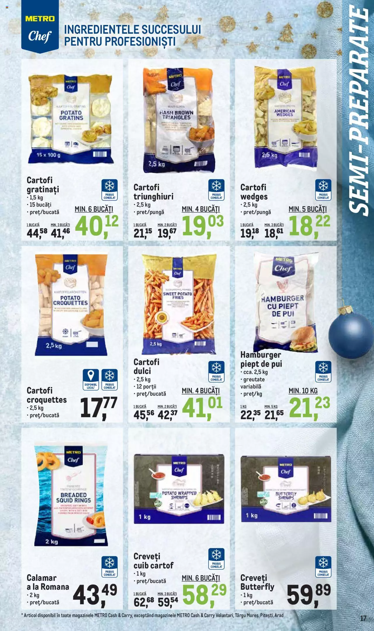 Catalog METRO 2 Decembrie 2021 - 2 Ianuarie 2022 | Pagina 17