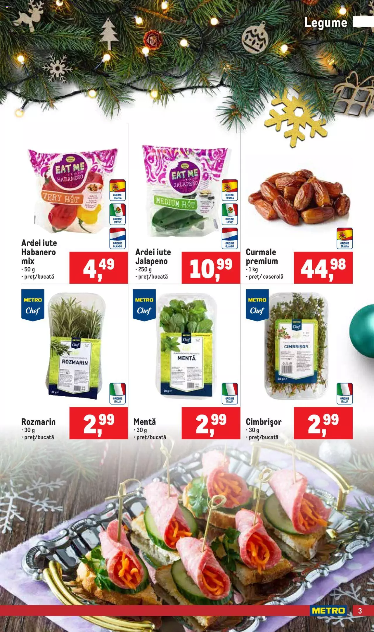 Catalog METRO 2 Decembrie 2021 - 2 Ianuarie 2022 | Pagina 3