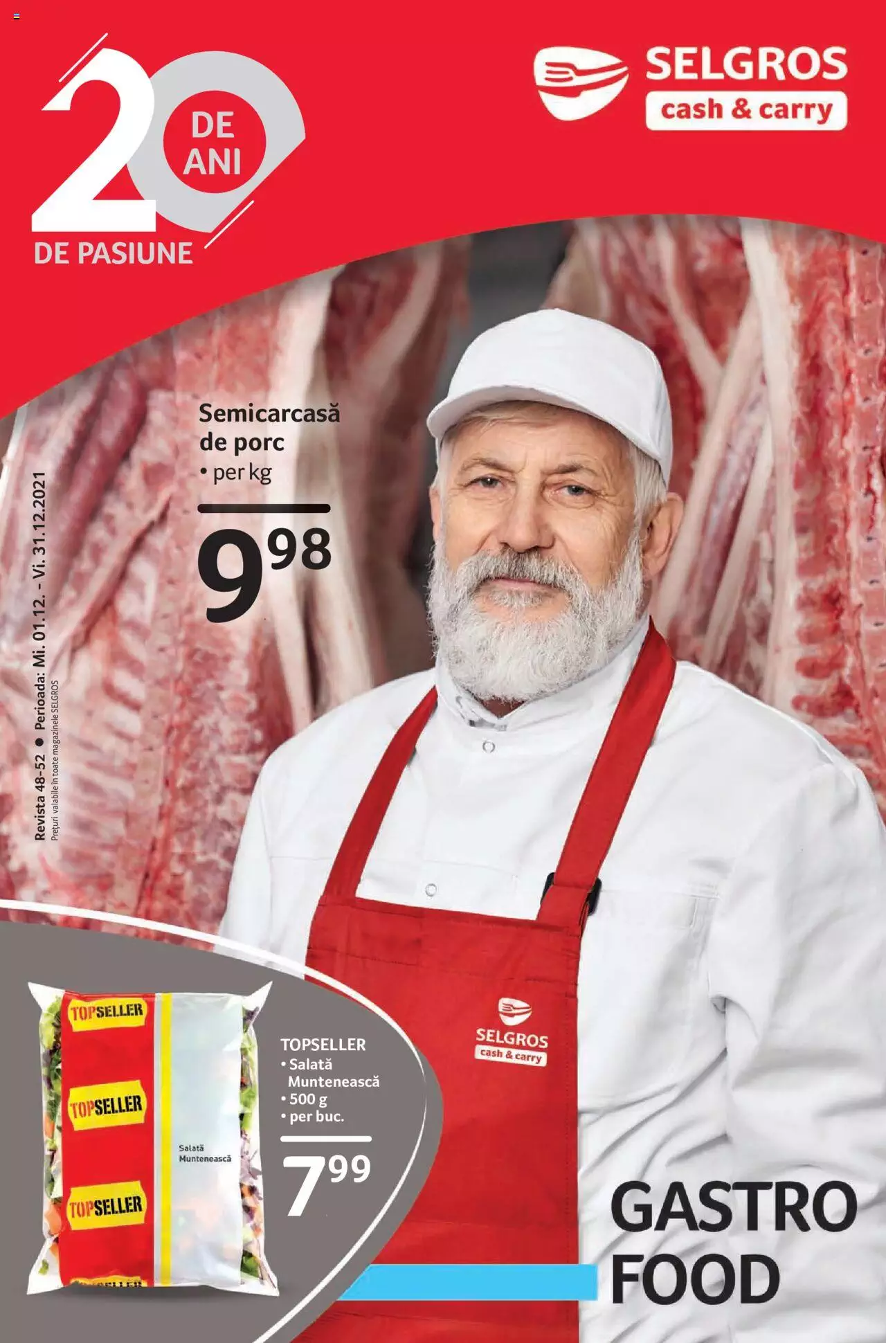 Catalog Selgros 1 - 31 Decembrie 2021 | Pagina 1