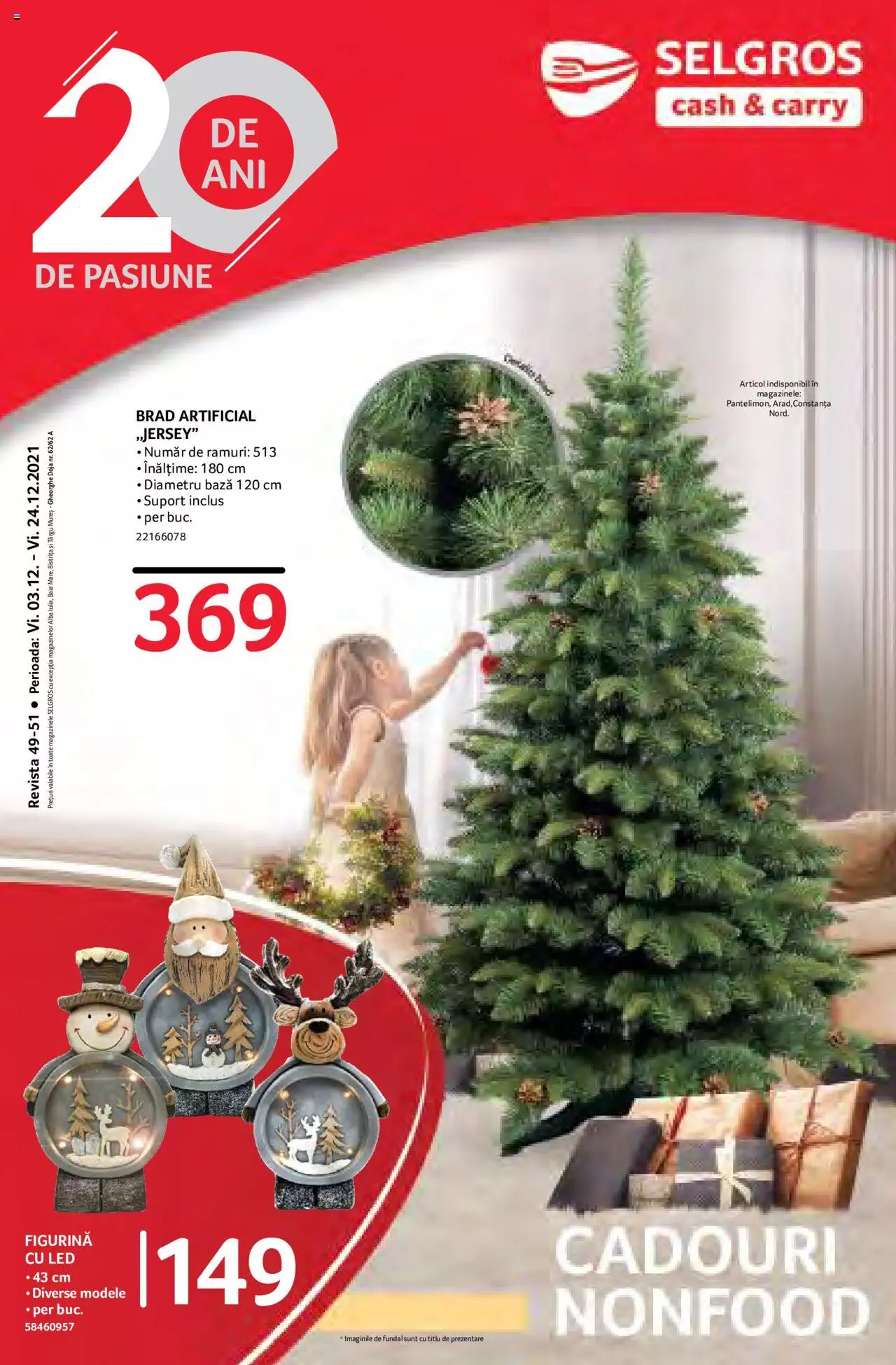 Catalog Selgros 3 - 24 Decembrie 2021 | Pagina 1