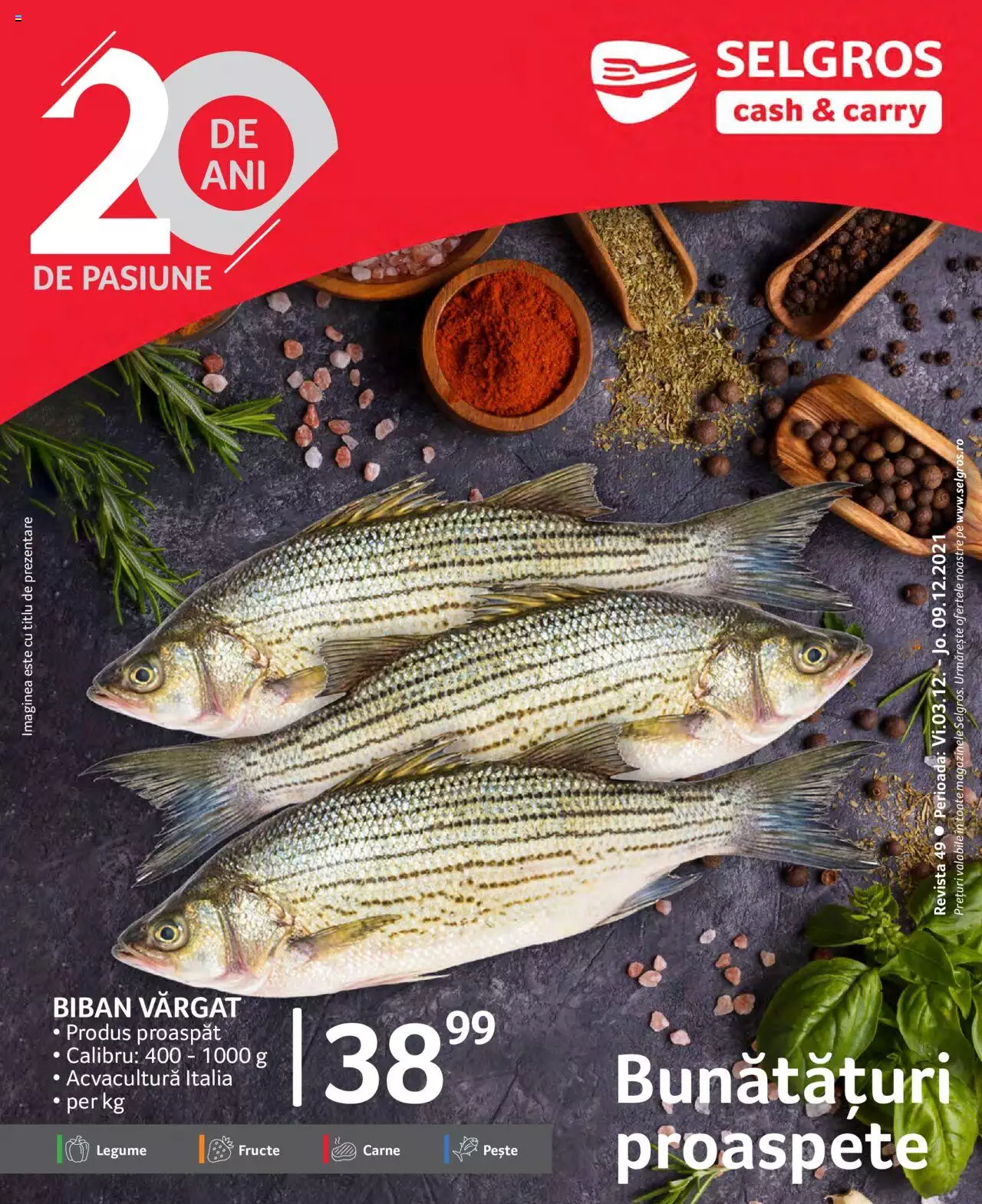 Catalog Selgros 3 - 9 Decembrie 2021 | Pagina 1