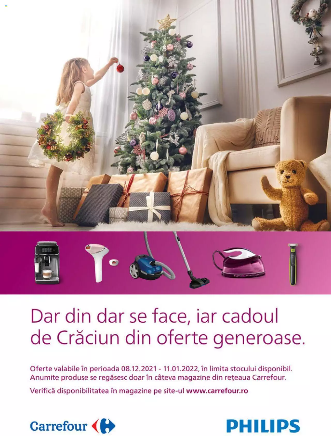 Catalog Carrefour 8 Decembrie 2021 - 11 Ianuarie 2022 | Pagina 1