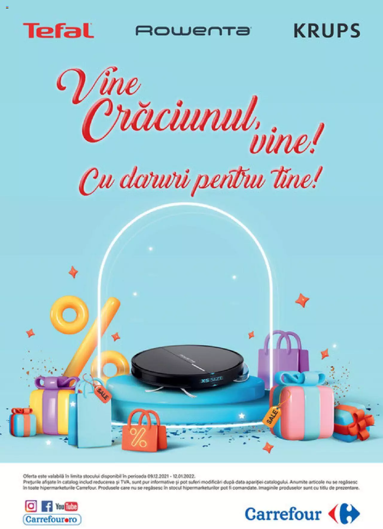 Catalog Carrefour 9 Decembrie 2021 - 12 Ianuarie 2022 | Pagina 1