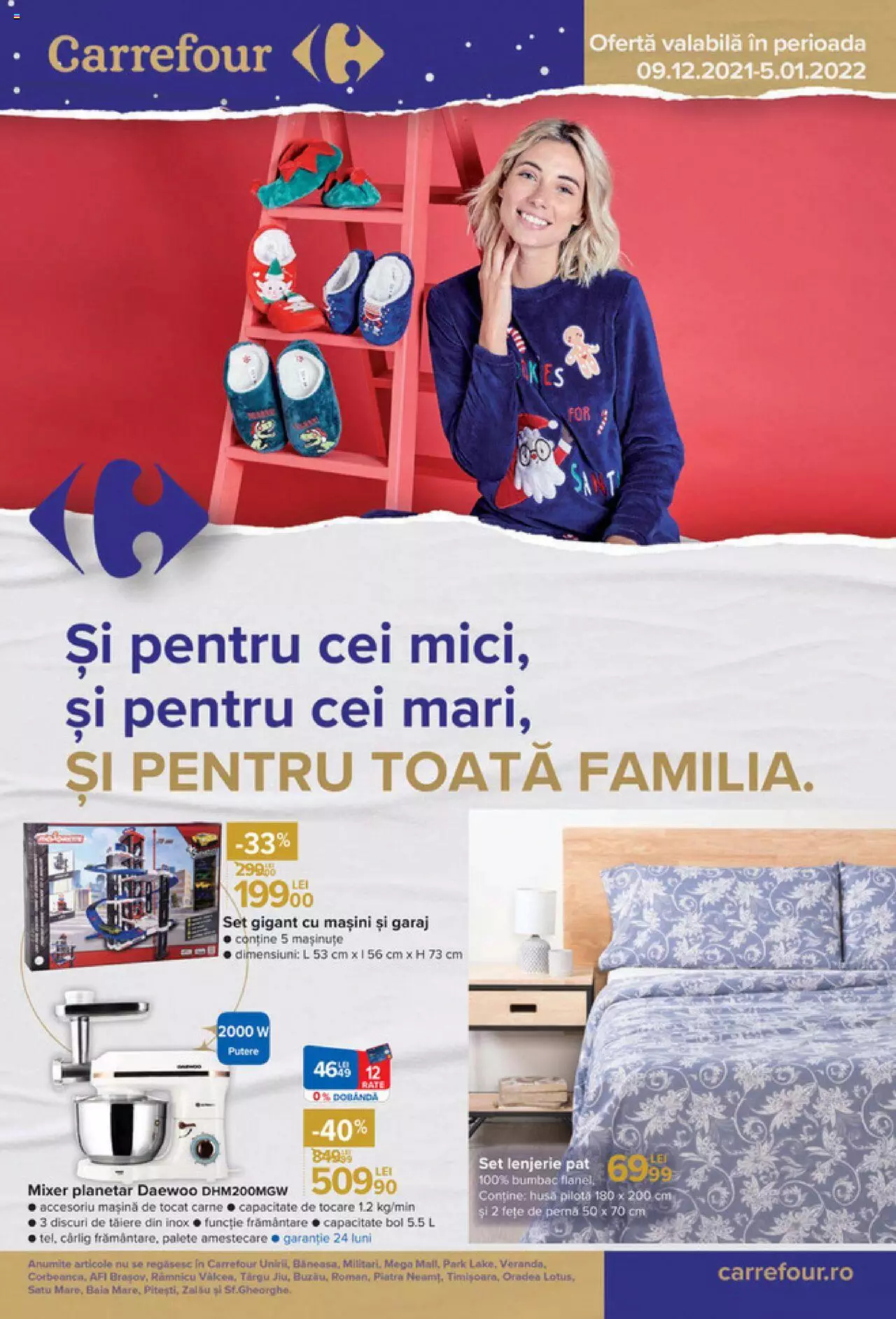 Catalog Carrefour 9 Decembrie 2021 - 5 Ianuarie 2022 | Pagina 1